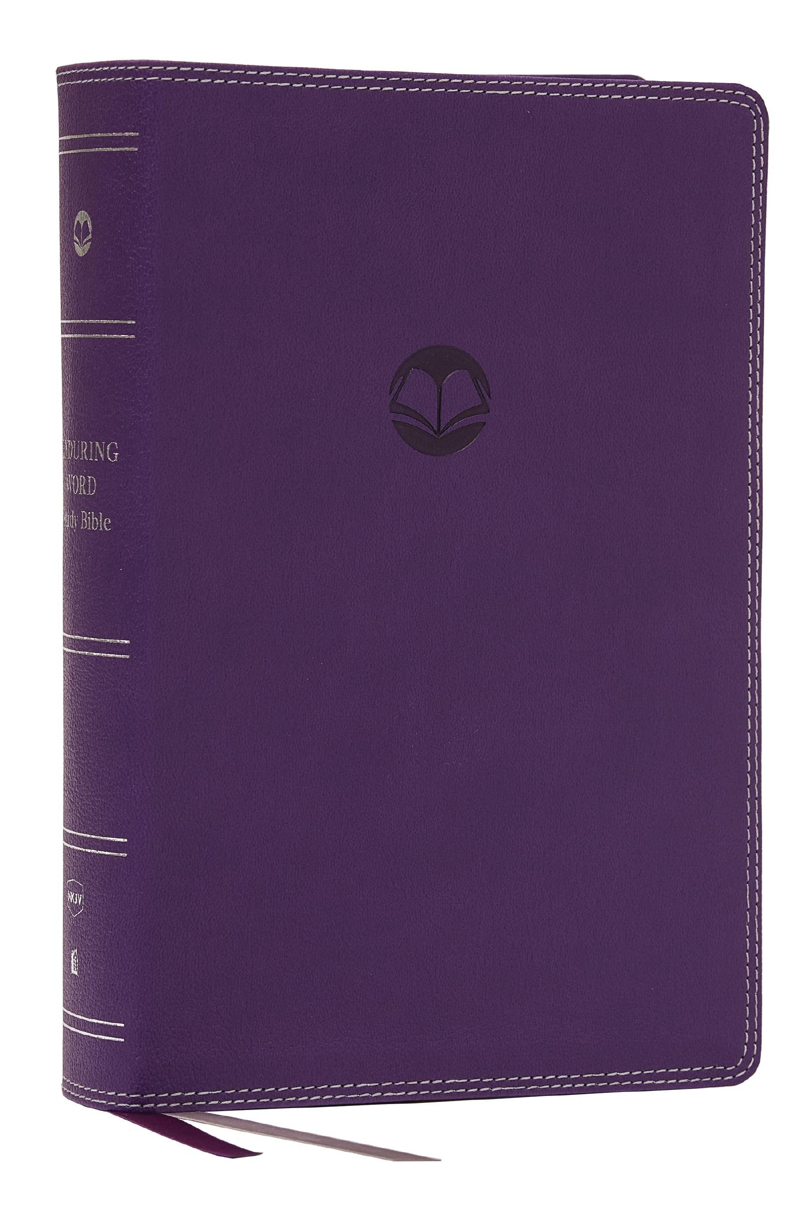 Enduring Word Study Bible: Pastoral Commentary from Every Chapter of the Bible (NKJV, Purple Leathersoft, Red Letter, Comfort Print, Thumb Indexed): ... Red Letter, Comfort Print, Thumb Indexed Religion & Esotericism