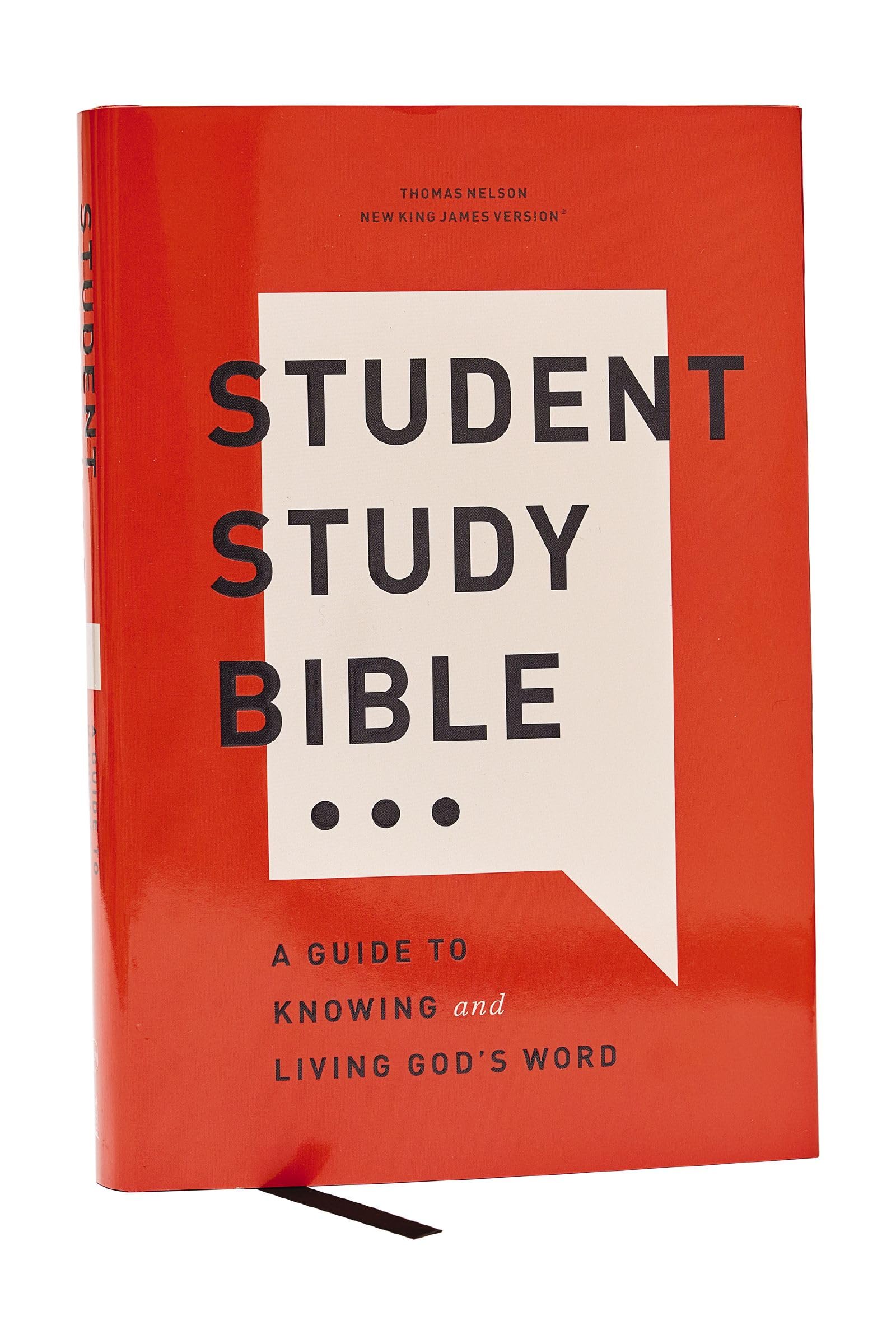 Student Study Bible: A Guide to Knowing and Living God’s Word (NKJV, Hardcover, Red Letter, Comfort Print): Study Bible: a Guide to Knowing and Living God’s Word, Nkjv, Red Letter, Comfort Print Religion & Esotericism