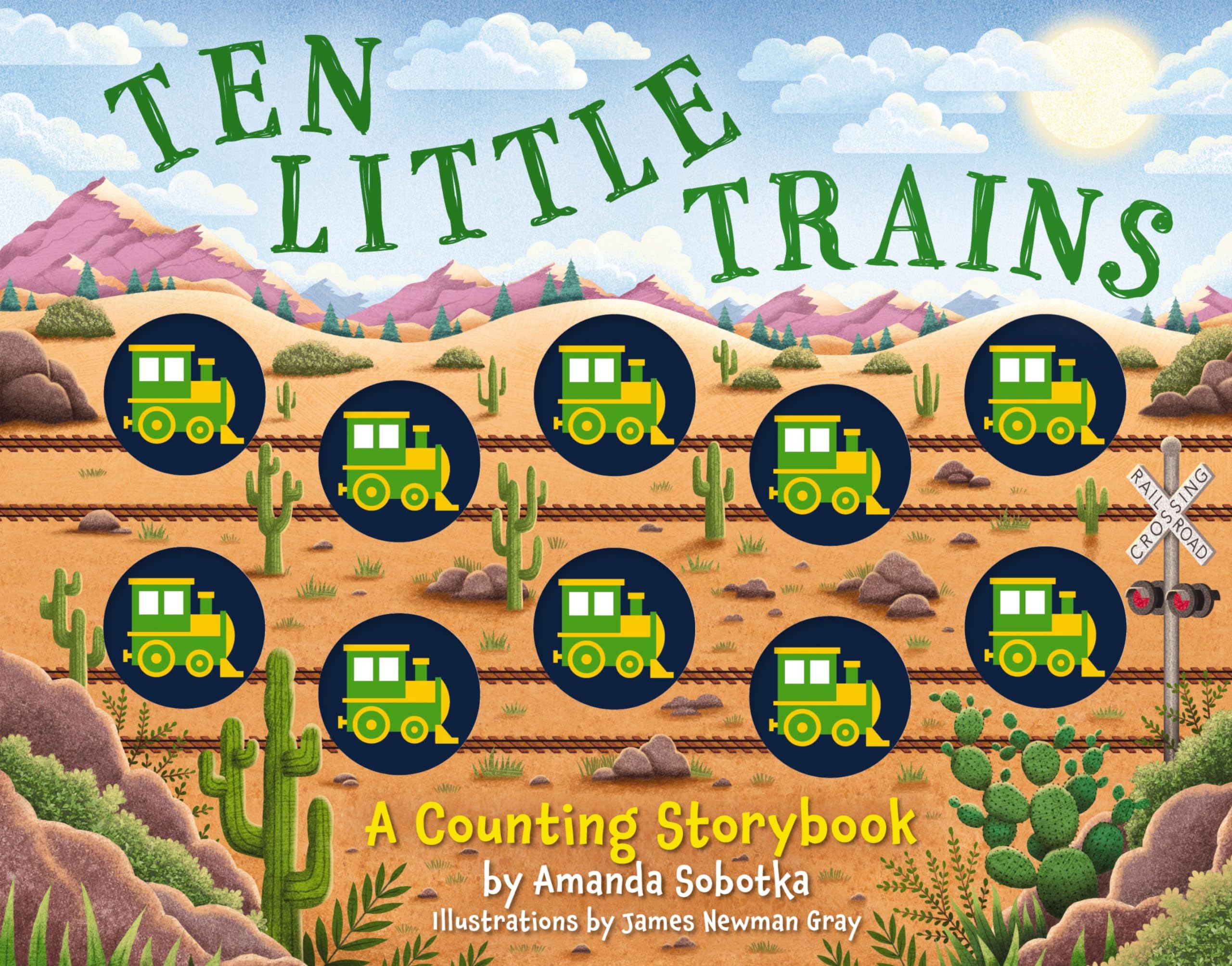 Ten Little Trains: A Counting Storybook (Counting Storybooks) Leisure, Home & Garden