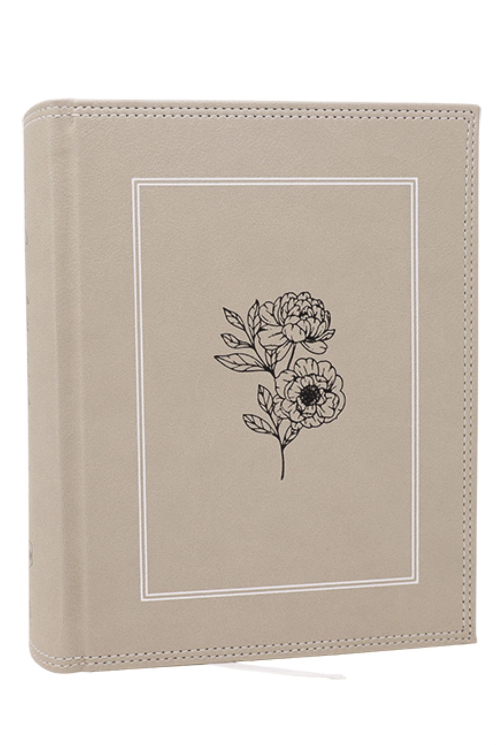 NKJV, Journal the Word Bible: Reflect, Journal or Create Art Next to Your Favorite Verses (Stone Leathersoft over board, Red Letter, Comfort Print) Film, Art & Culture