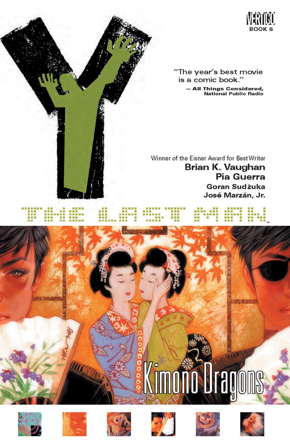 Y: The Last Man, Volume 8: Kimono Dragons Manga
