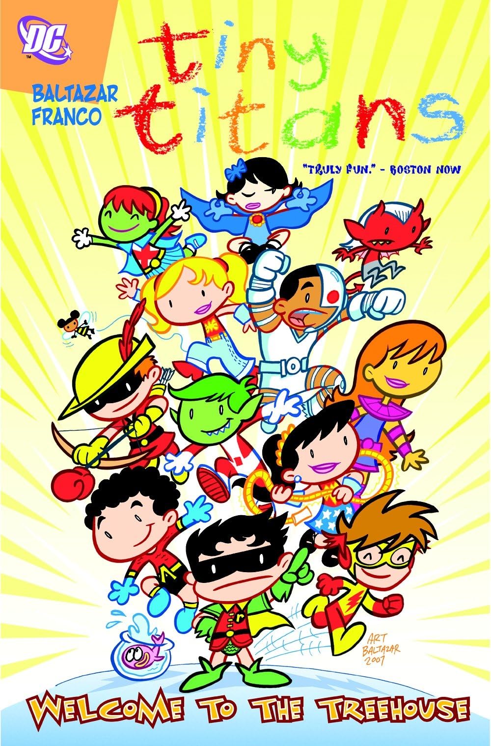 Tiny Titans Vol. 1: Welcome to the Treehouse (Tiny Titans, 1, Band 1) Superheroes