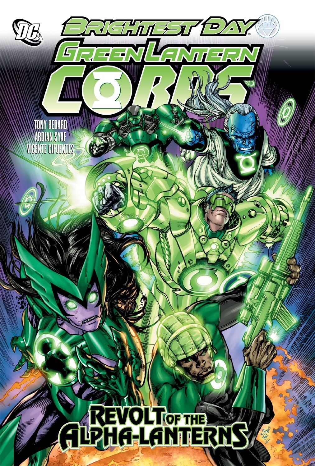 Green Lantern Corps: Revolt of the Alpha Lanterns Manga
