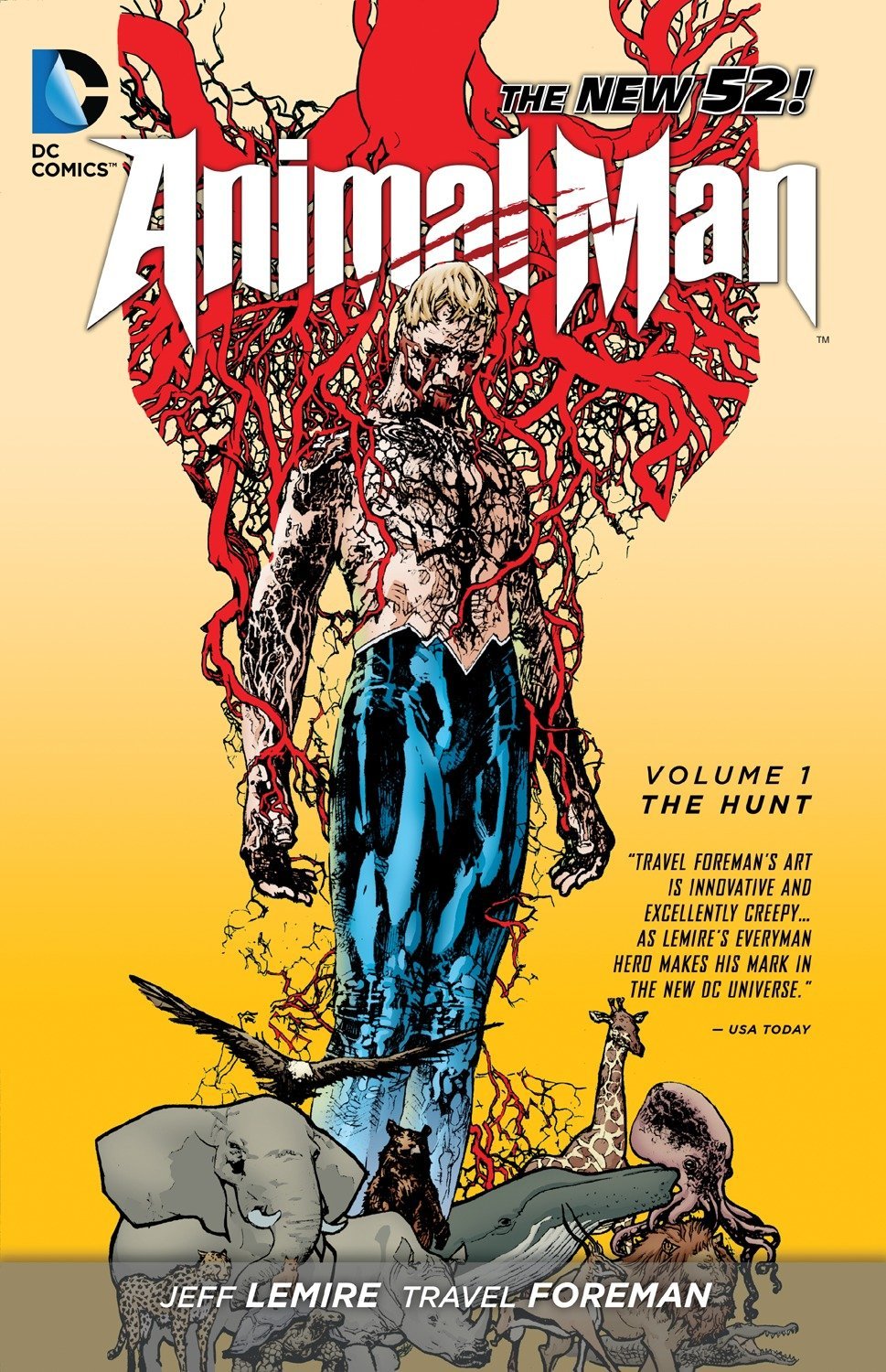 Animal Man Vol. 1: The Hunt (The New 52) Manga