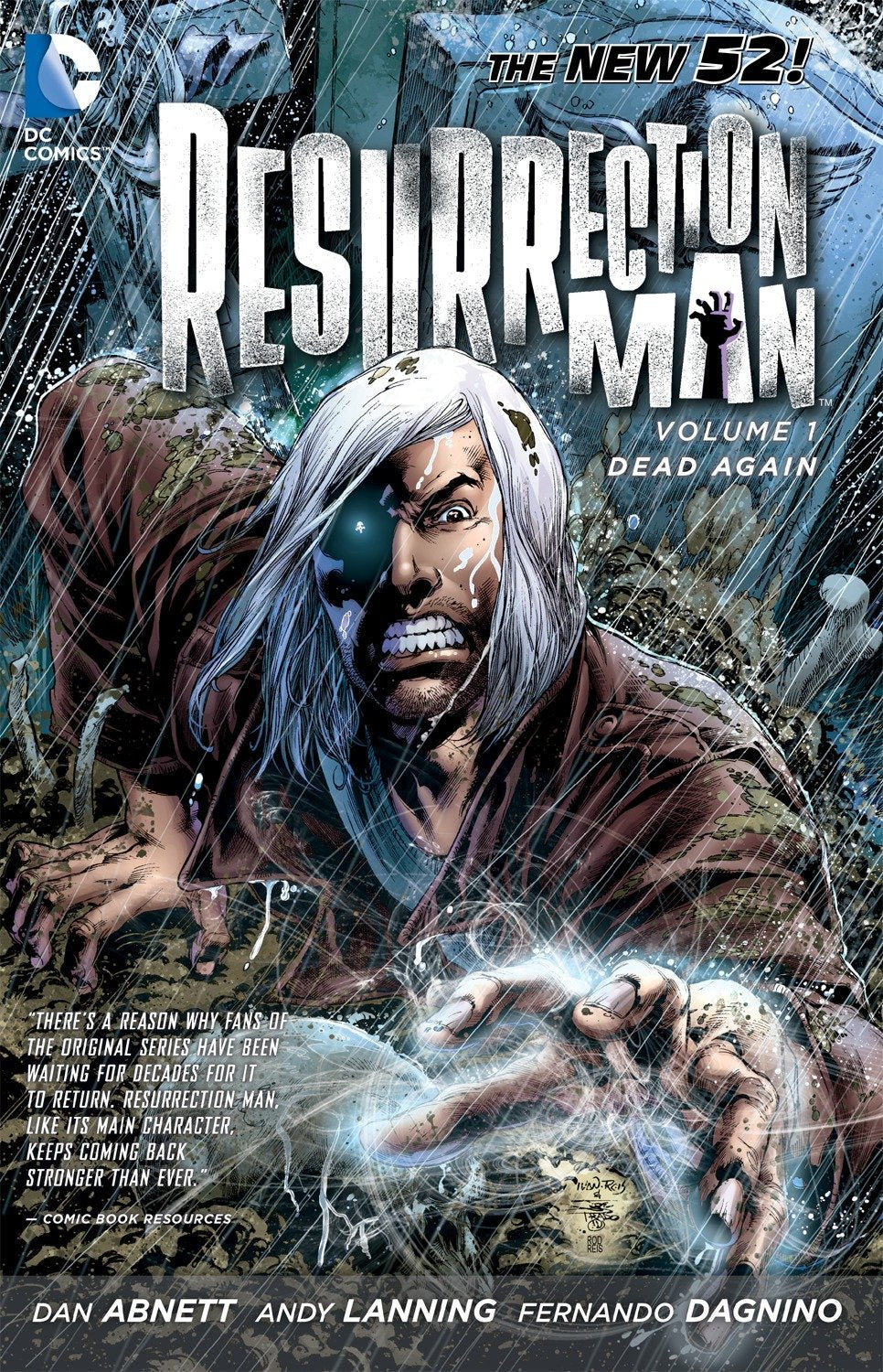 Resurrection Man Vol. 1: Dead Again (The New 52) Manga
