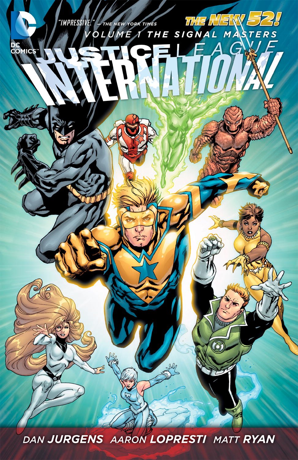 Justice League International 1: The Signal Masters Manga
