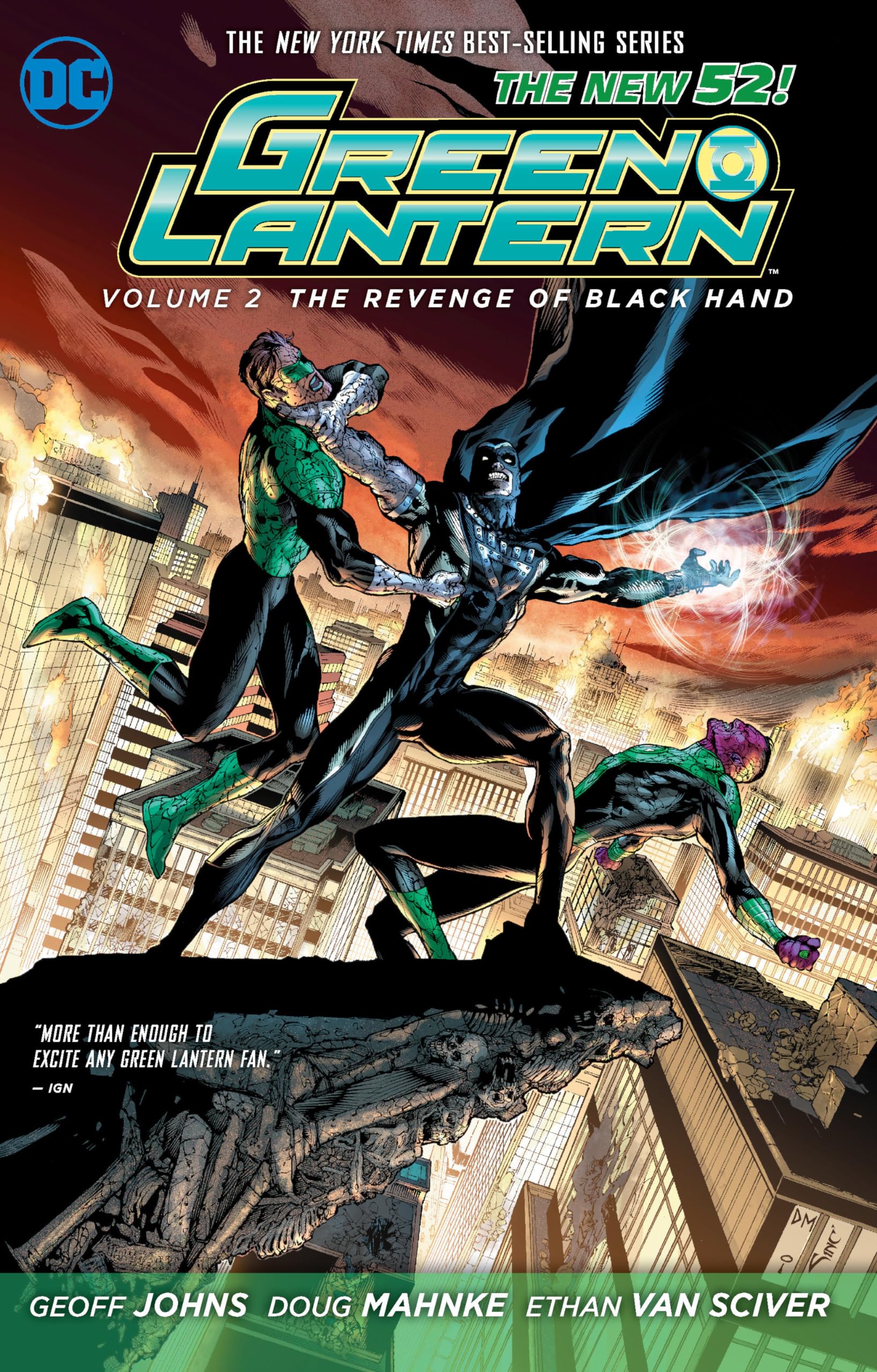 Green Lantern Vol. 2: The Revenge of Black Hand (The New 52) (Green Lantern, 2, Band 2) Manga