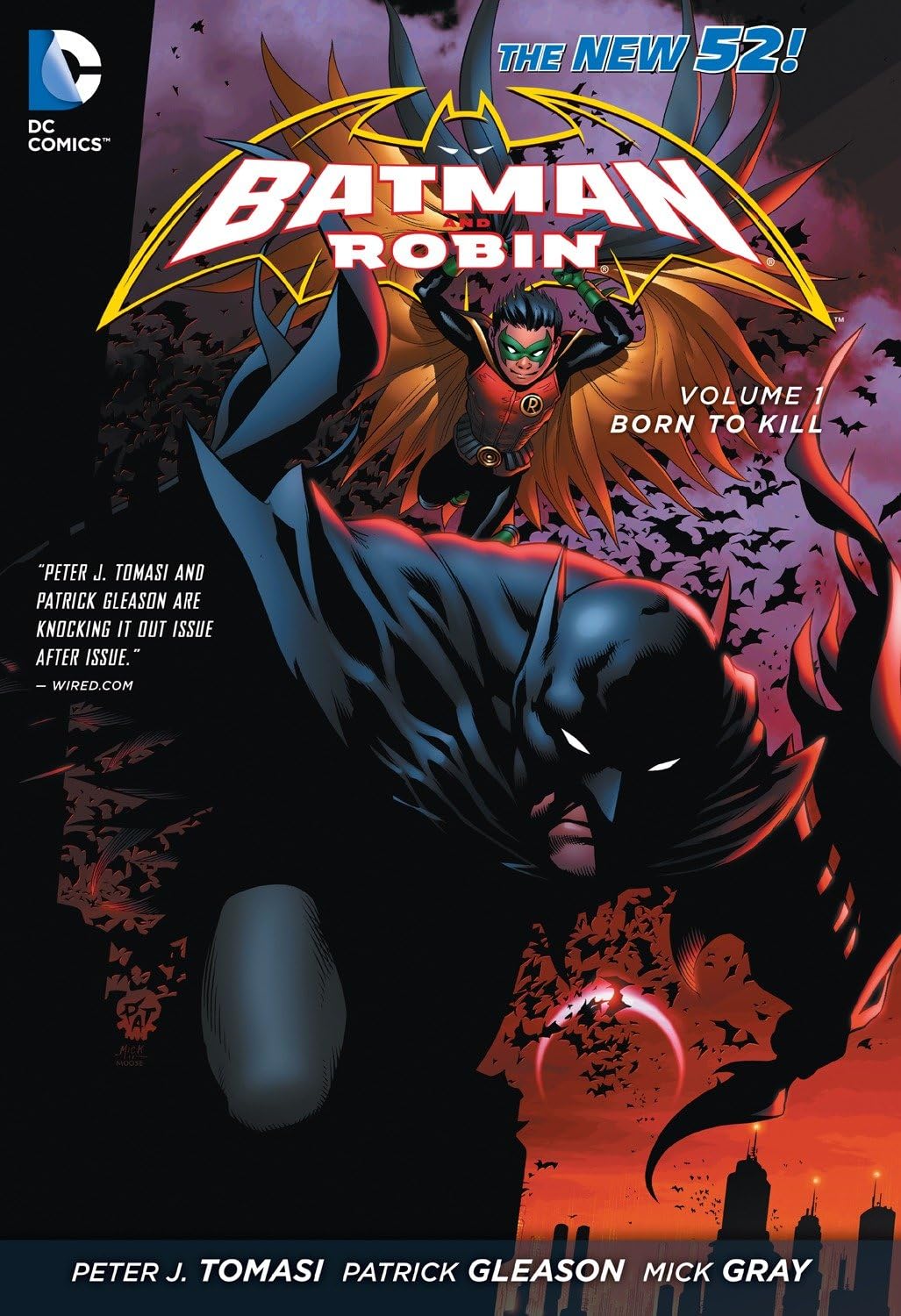 Batman and Robin Vol. 1: Born to Kill (The New 52) (Batman and Robin, 1) Manga