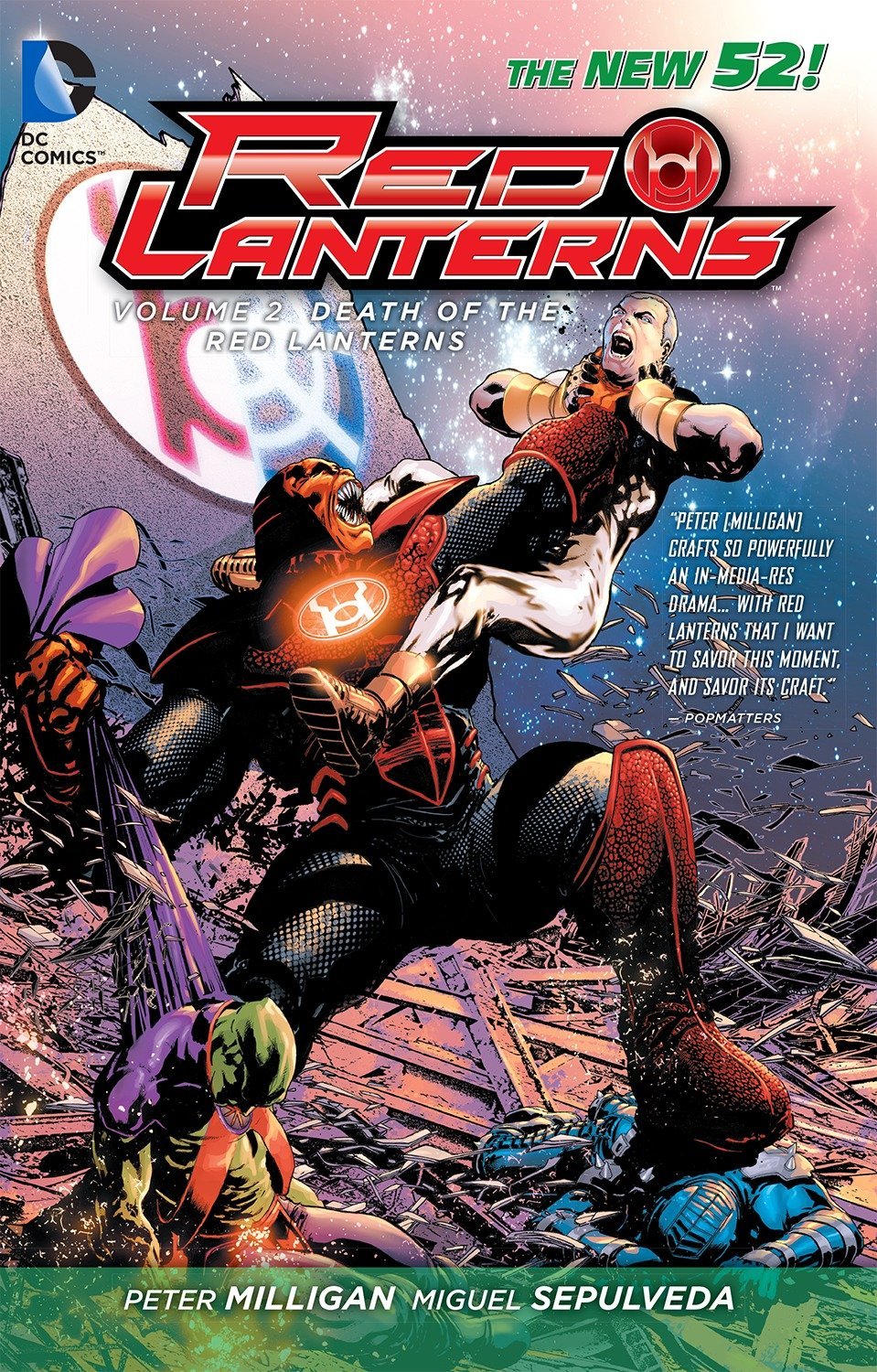 Red Lanterns Vol. 2: The Death of the Red Lanterns (The New 52) Manga