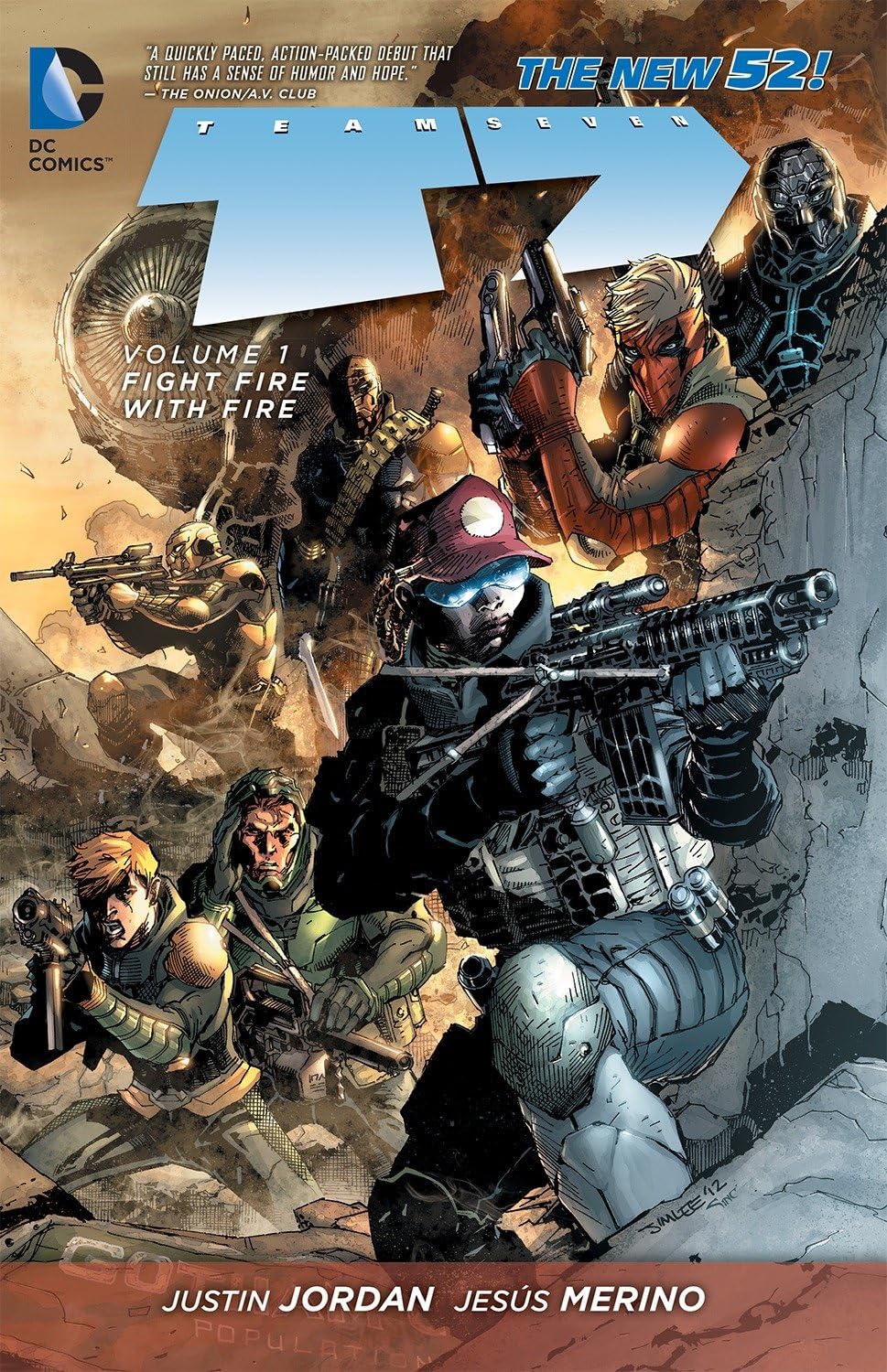 Team 7 Vol. 1: Fight Fire With Fire (The New 52) Manga