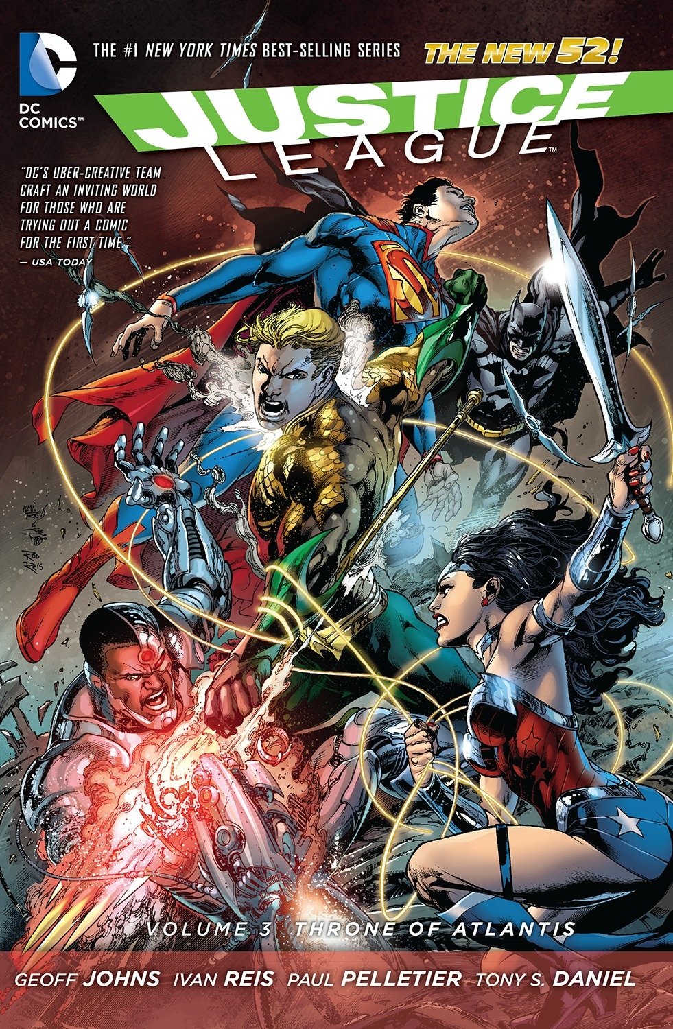 Justice League Vol. 3 Throne Of Atlantis (The New 52) Manga
