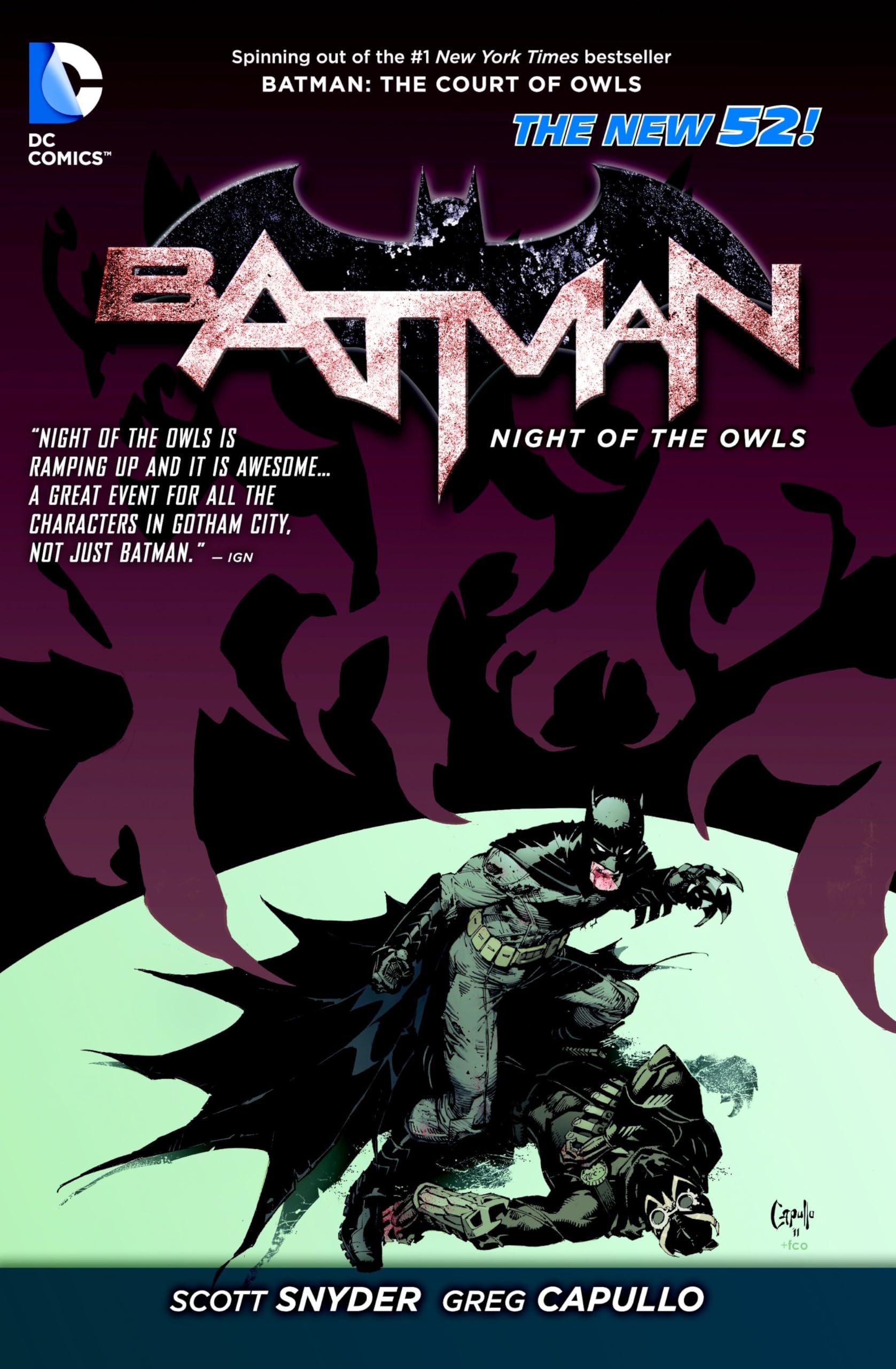 Batman: Night of the Owls (The New 52) Manga
