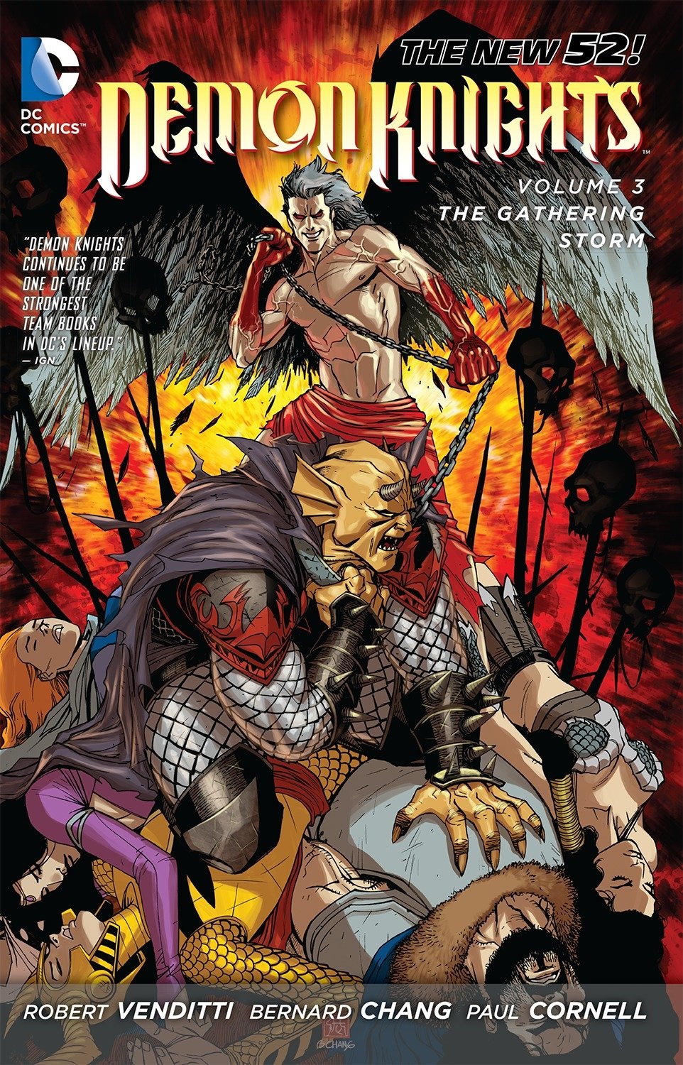 Demon Knights 3: The Gathering Storm (New 52) Manga