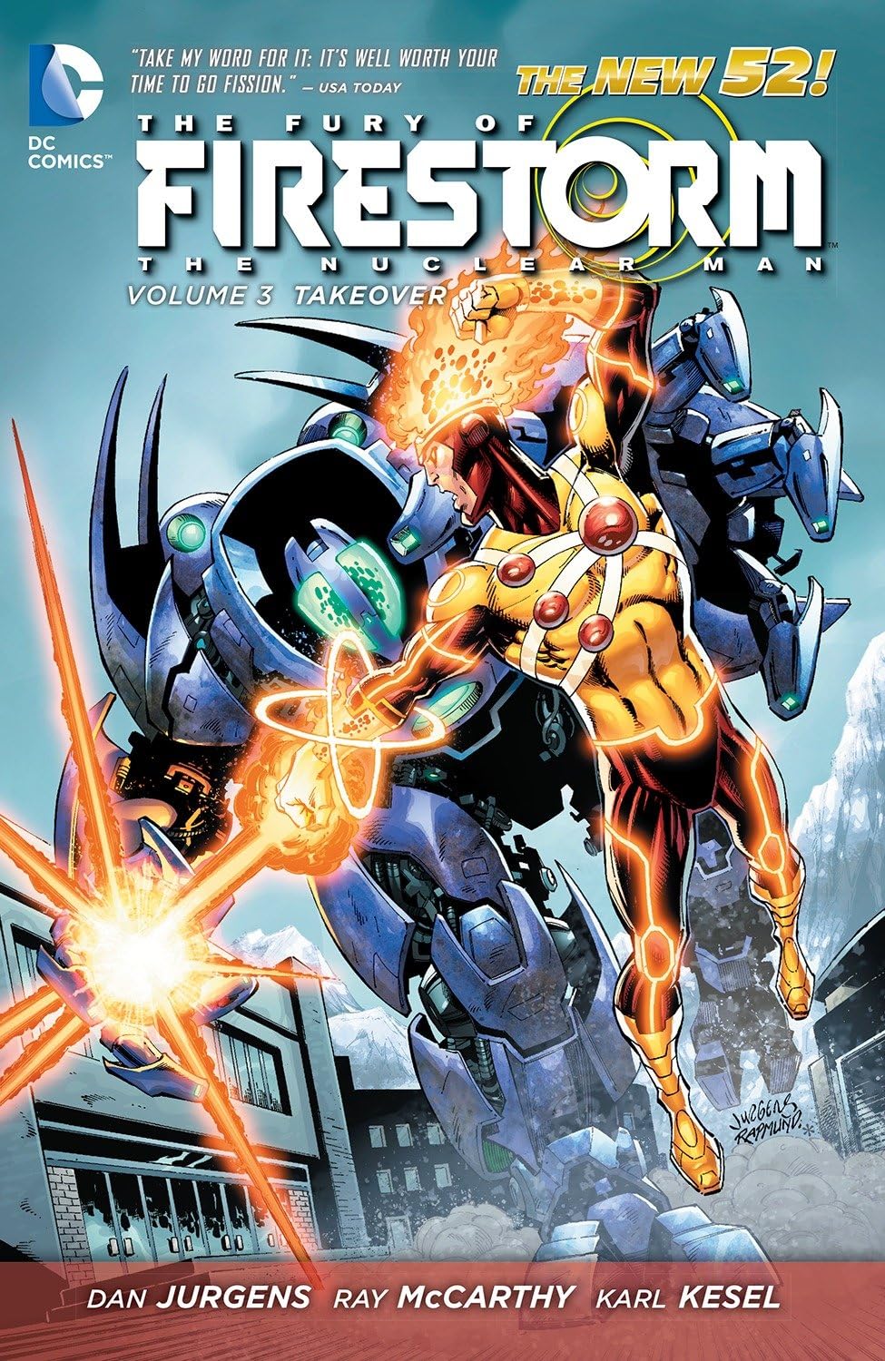 The Fury of Firestorm: The Nuclear Man Vol. 3: Takeover (The New 52) (Fury of Firestorm the Nuclear Men, Band 3) Manga