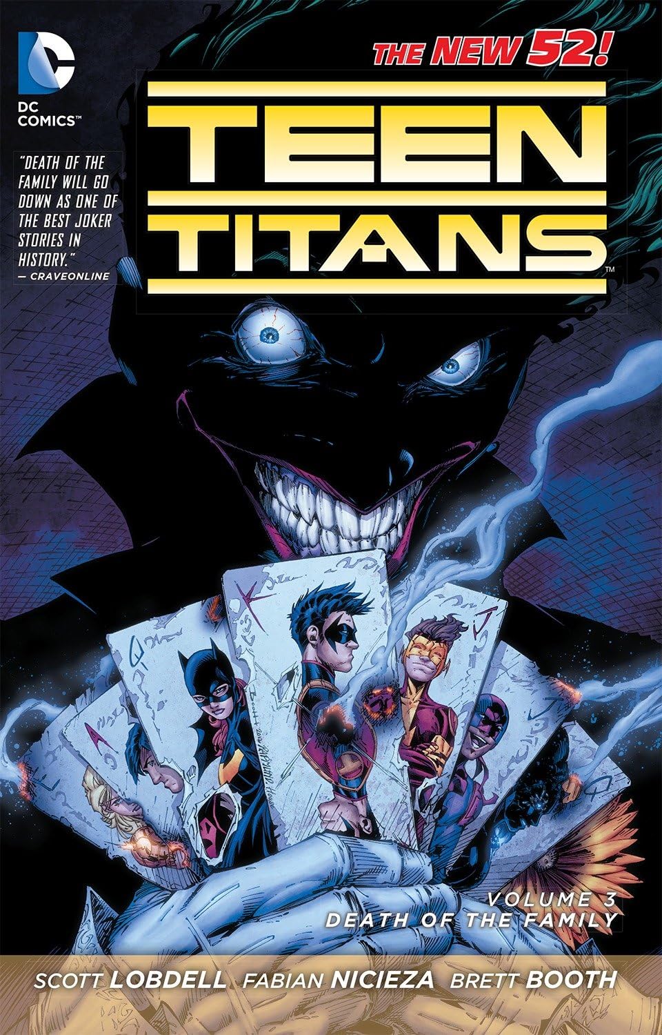 Teen Titans Vol. 3: Death of the Family (The New 52) Manga