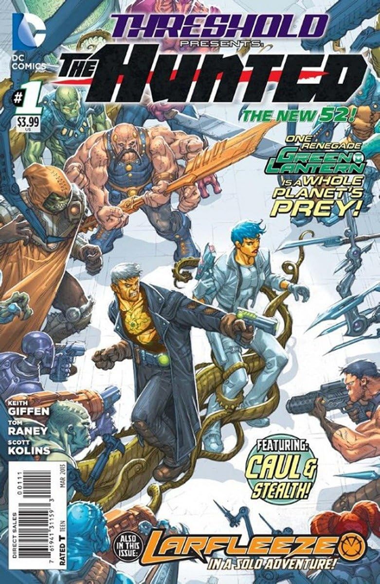 Threshold Vol. 1: The Hunted (The New 52) Manga