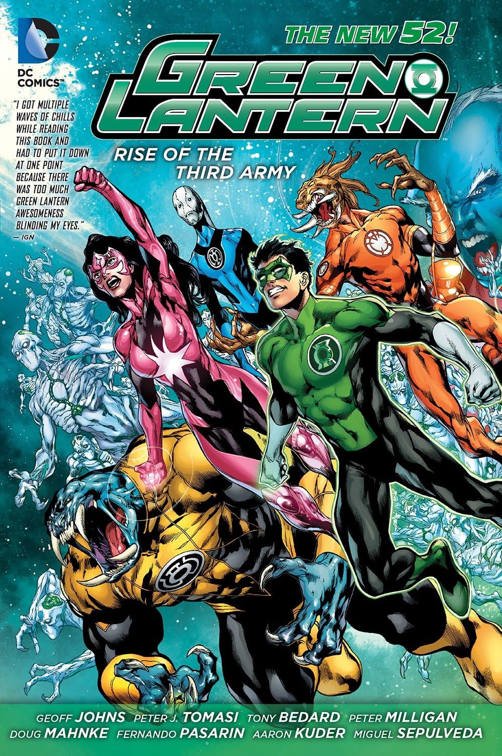 Green Lantern: Rise of the Third Army (The New 52) Manga