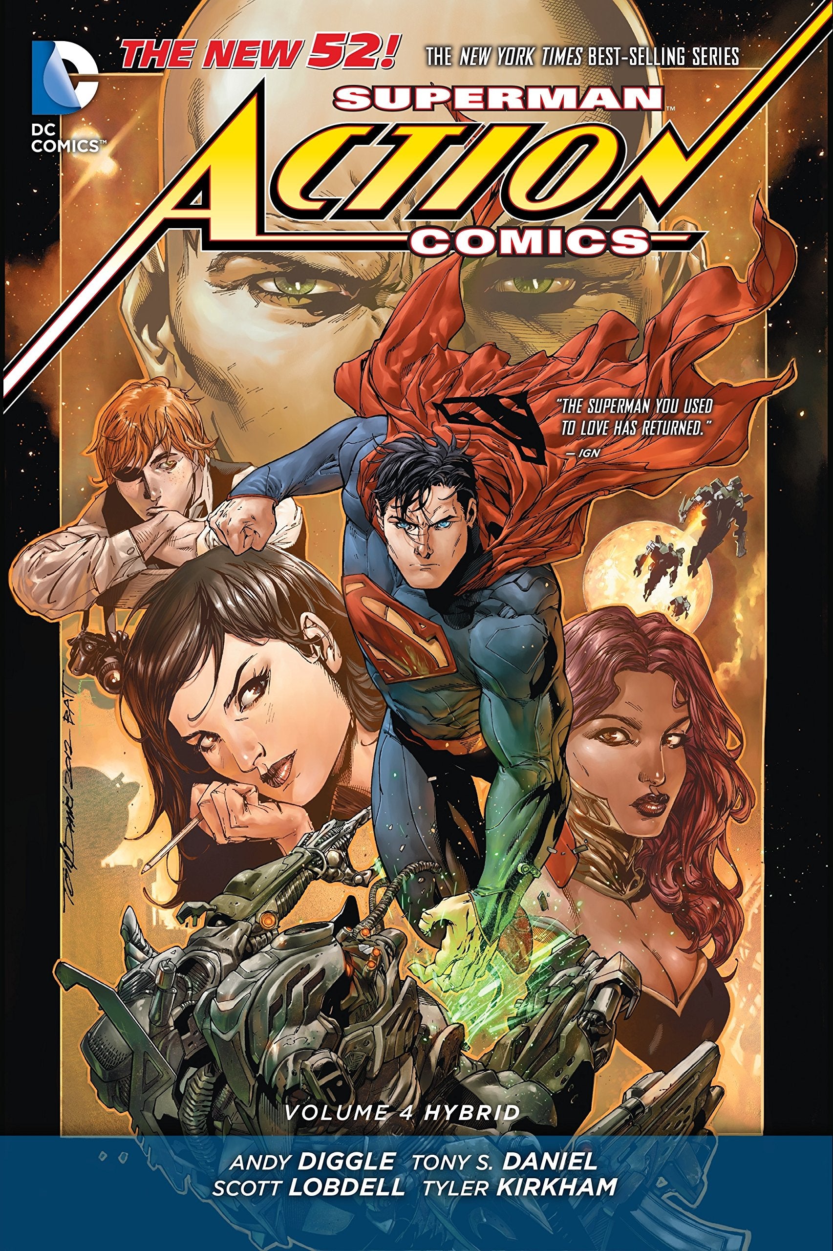 Hybrid (Superman Action Comics: The New 52!, 4, Band 4) Manga