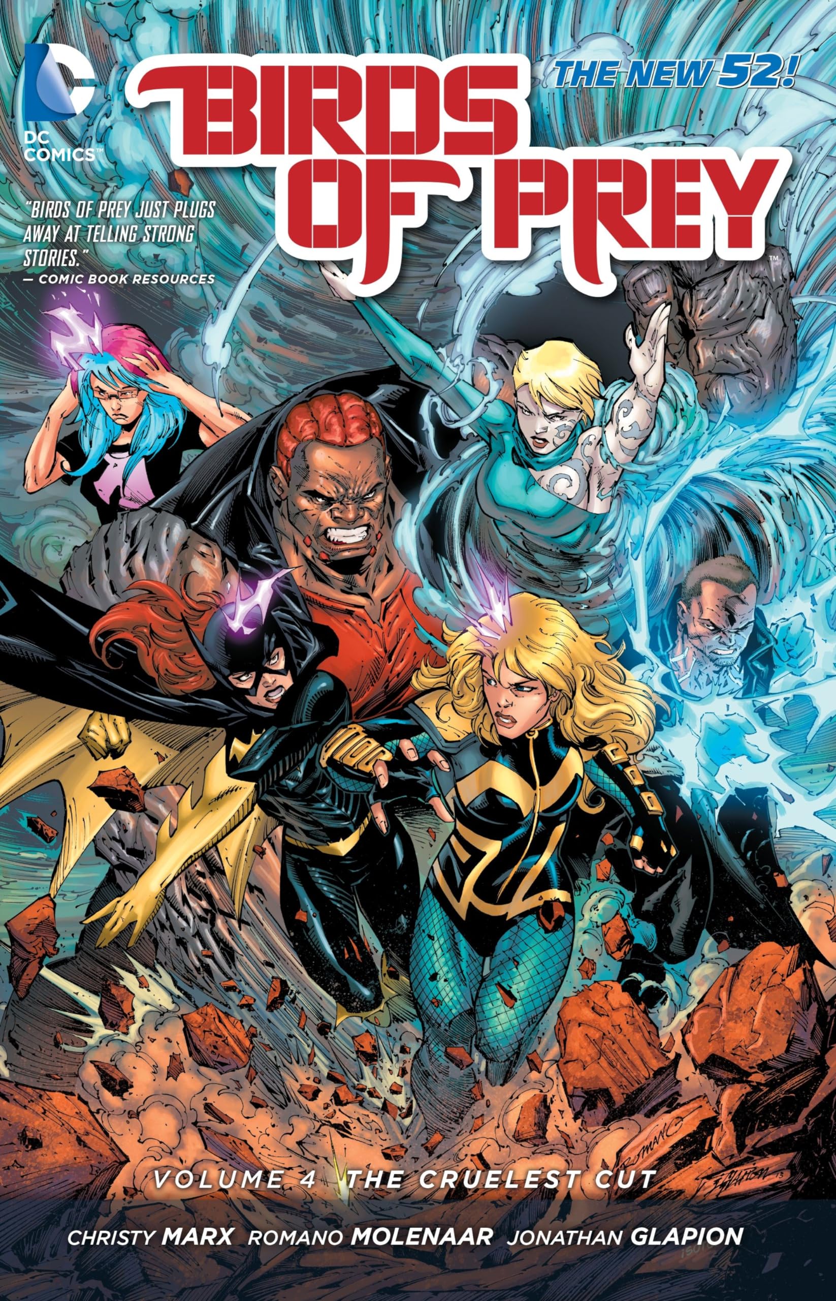 Birds of Prey Vol. 4: The Cruelest Cut (The New 52) Manga