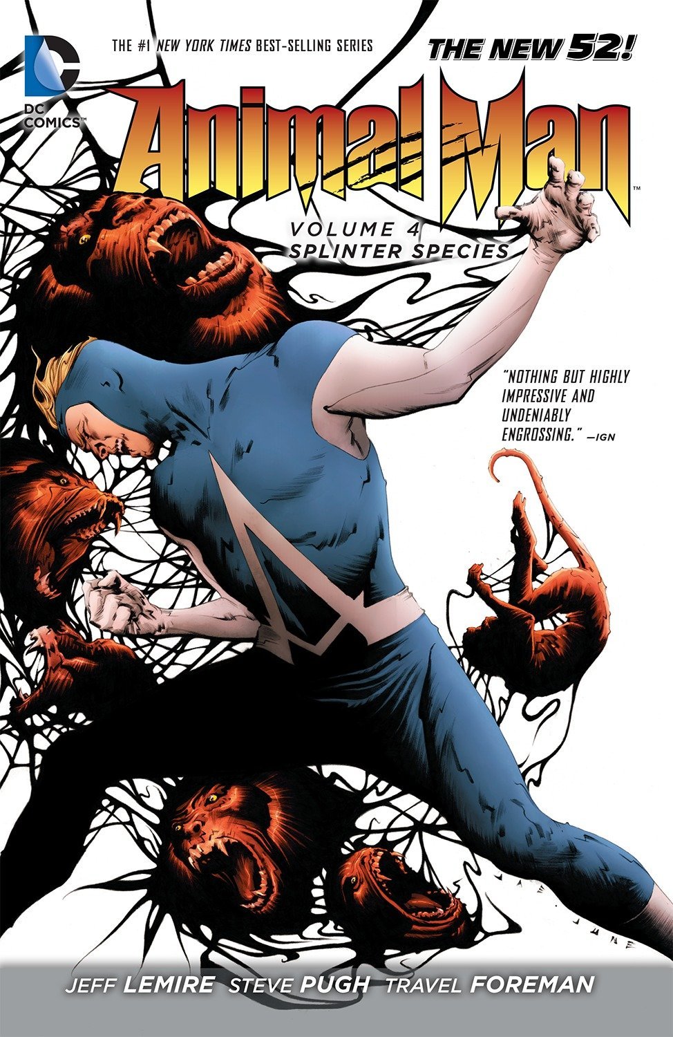 Animal Man Vol. 4: Splinter Species (The New 52) Manga
