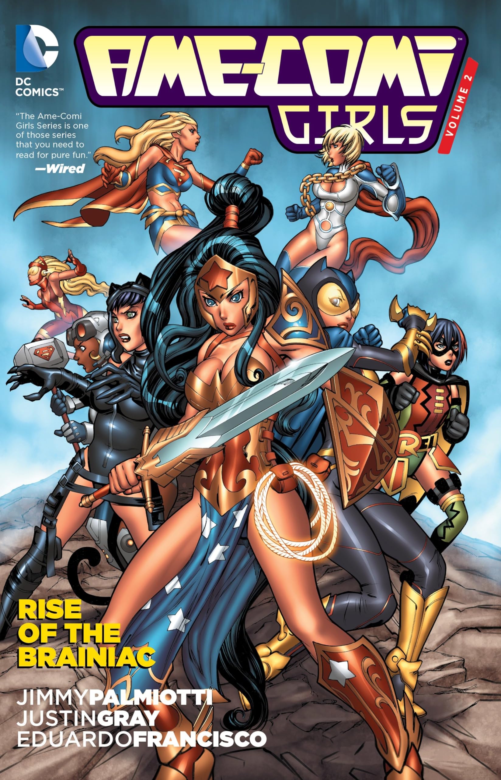 Ame-Comi Girls Vol. 2: Rise of the Brainiac Manga