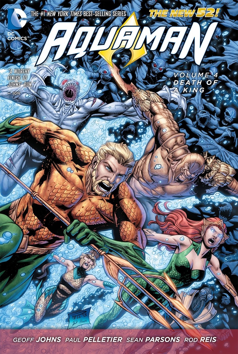 Aquaman 4: Death of a King (Aquaman: the New 52!) Manga