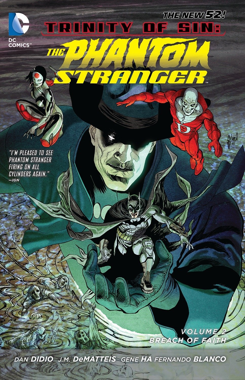 Trinity Of Sin The Phantom Stranger Vol. 2 (The New 52) Manga