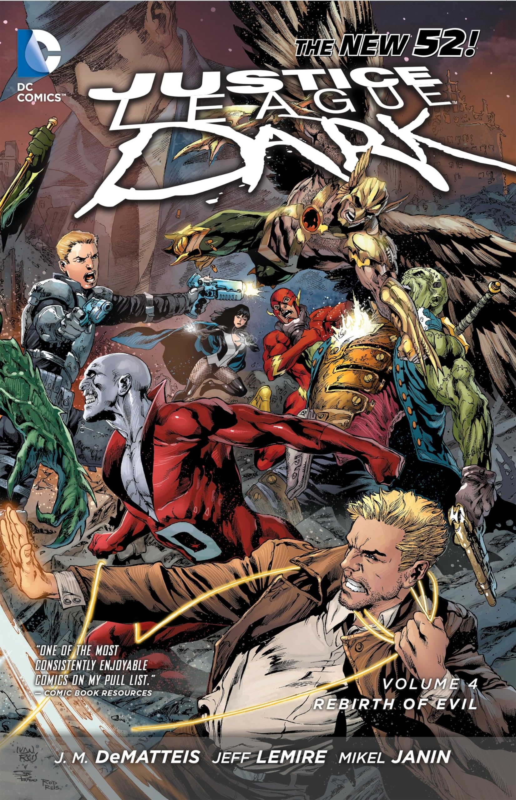 Justice League Dark Vol. 4: The Rebirth of Evil (The New 52) Manga