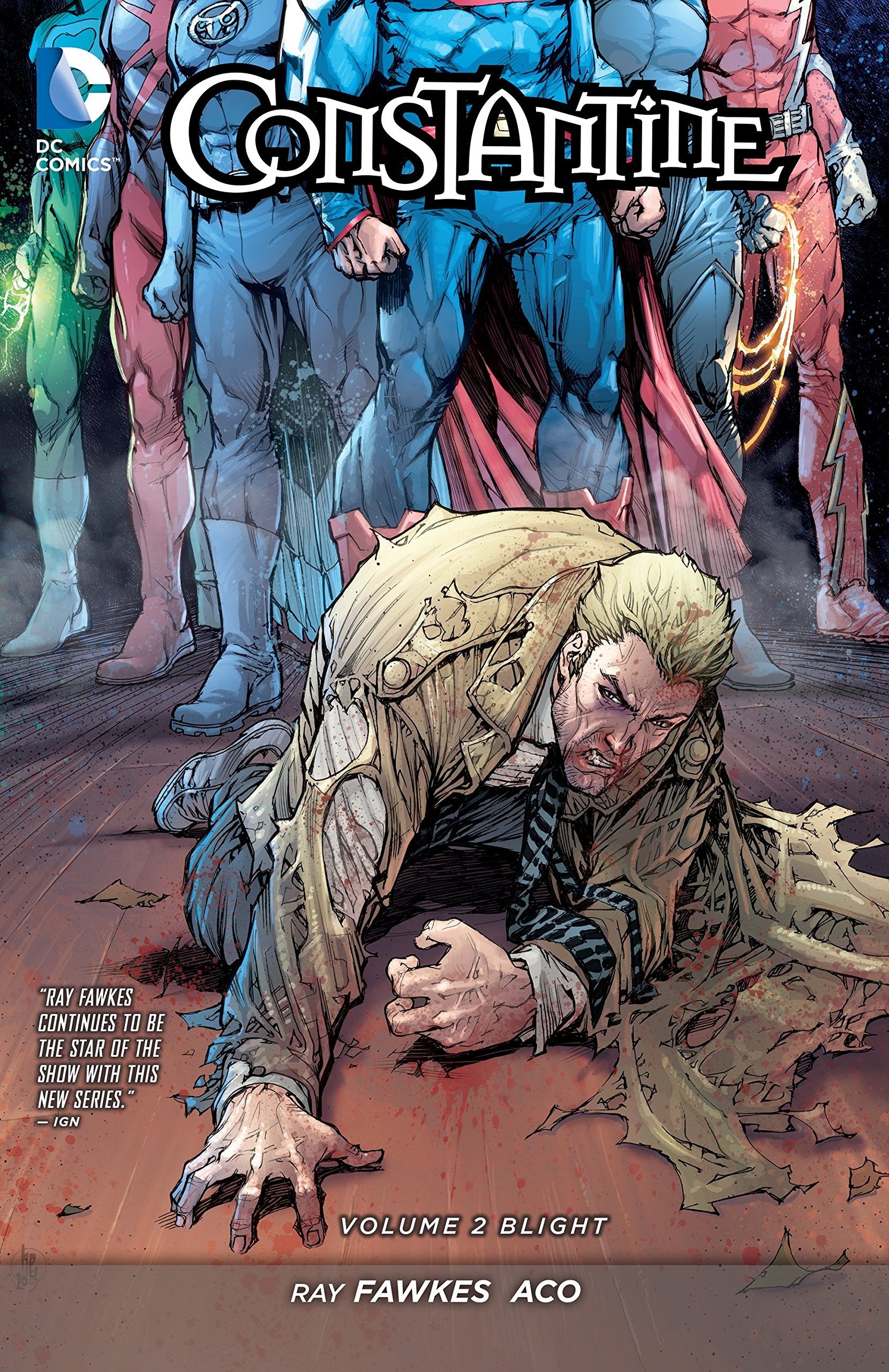 Constantine Vol. 2: Blight (The New 52) Manga