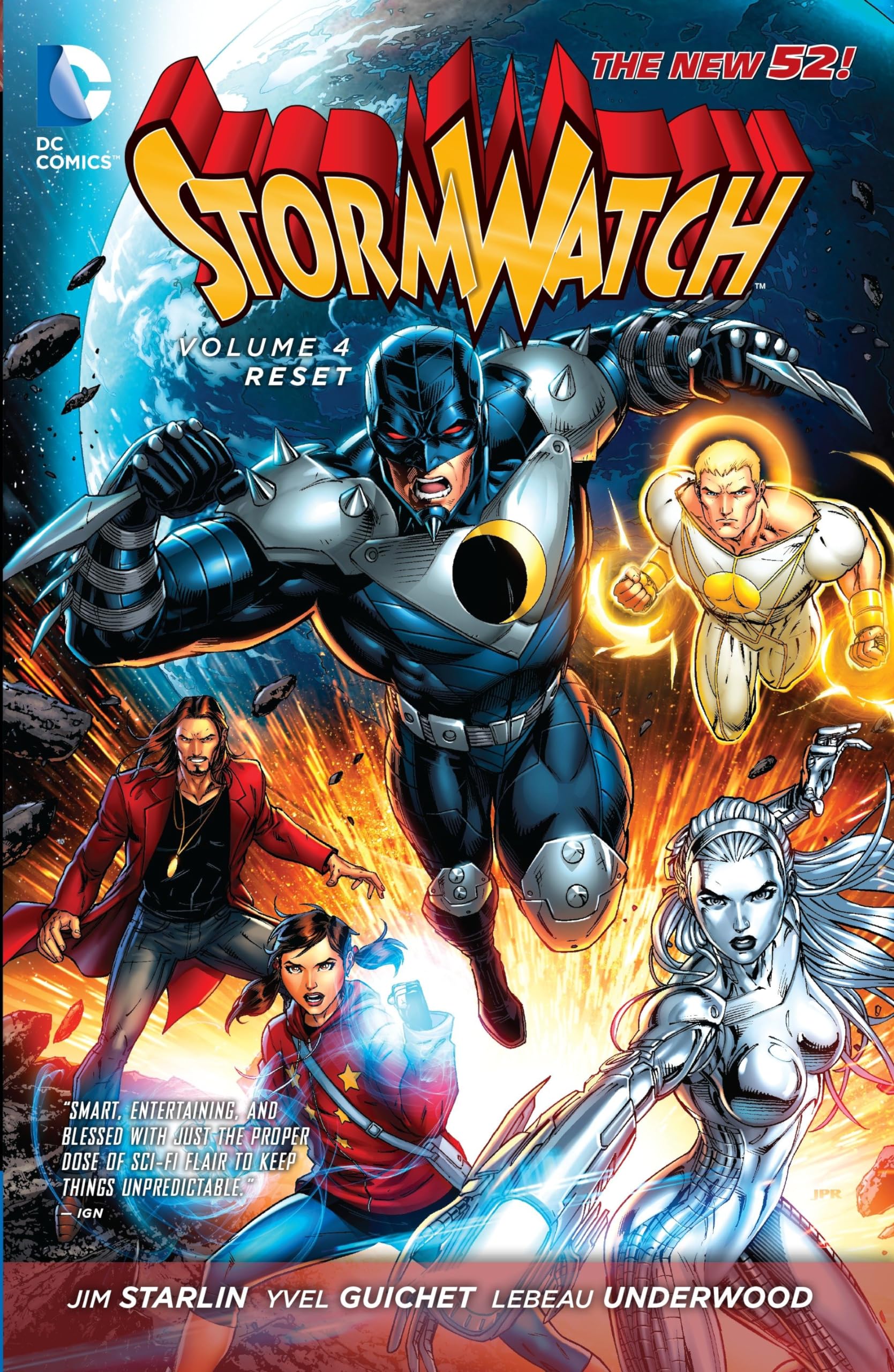 Stormwatch Vol. 4: Reset (The New 52) Manga