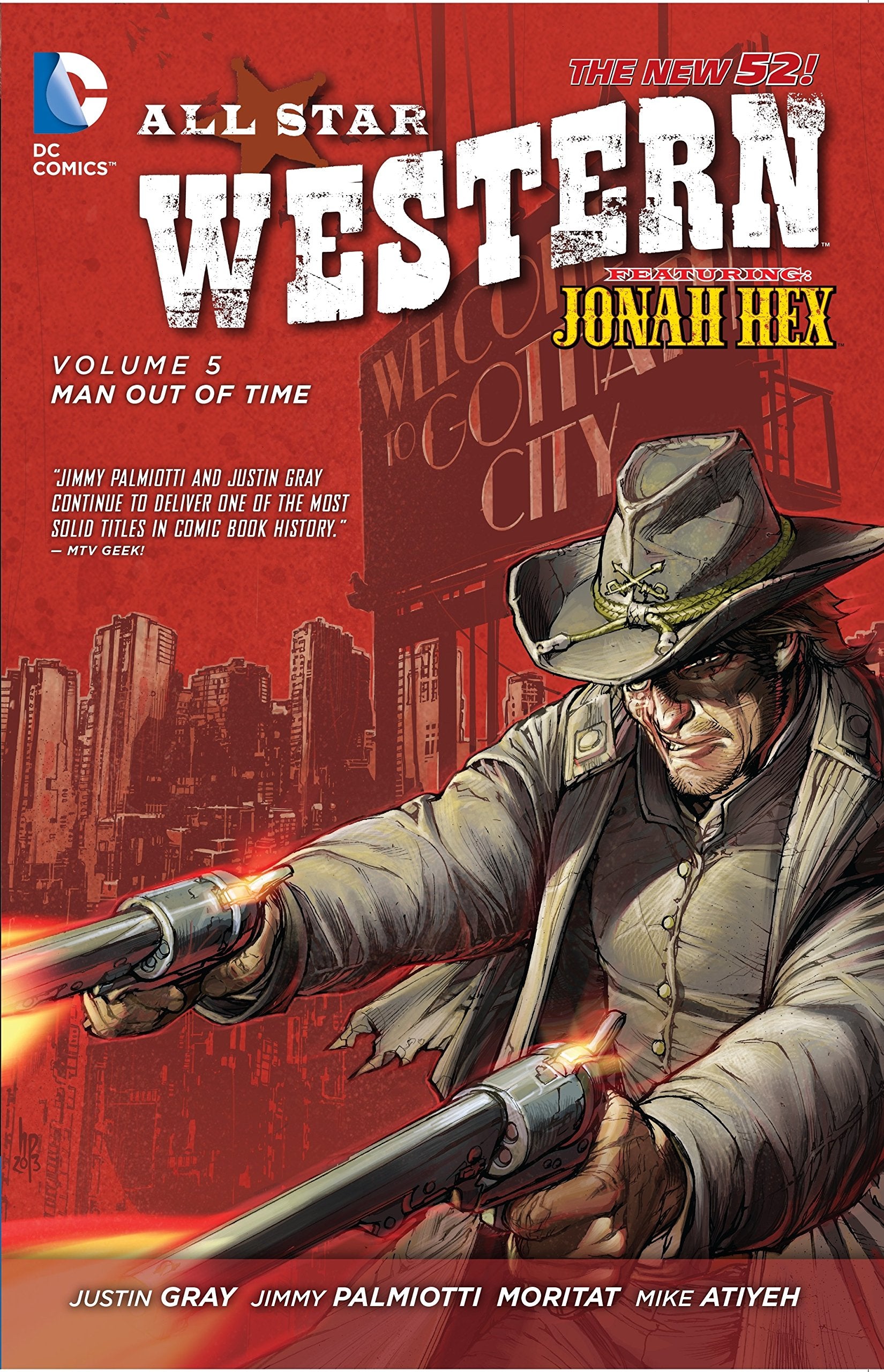 All Star Western: the New 52! 5: Man out of Time Manga