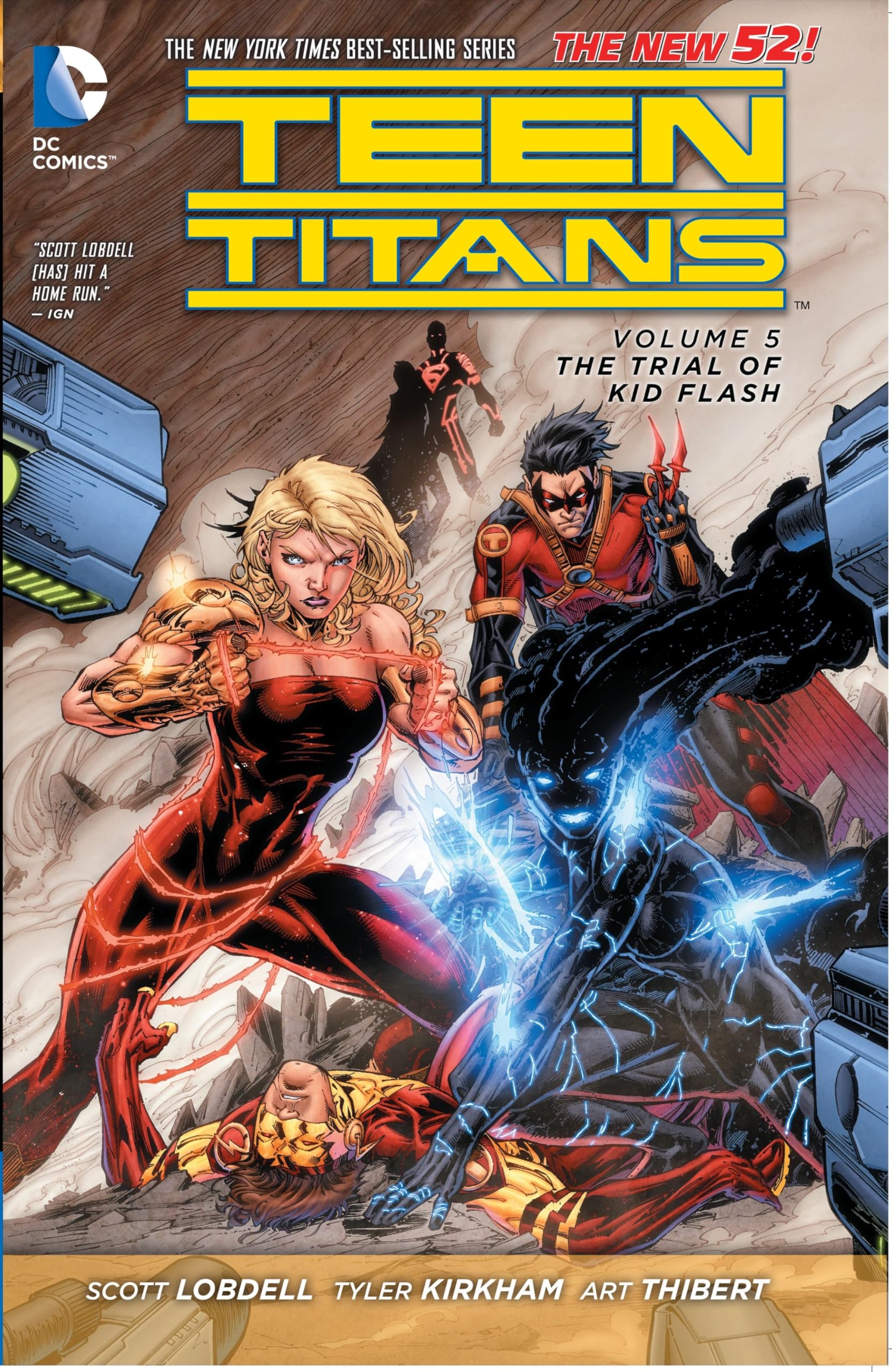 Teen Titans Vol. 5: The Trial of Kid Flash (the New 52) Manga