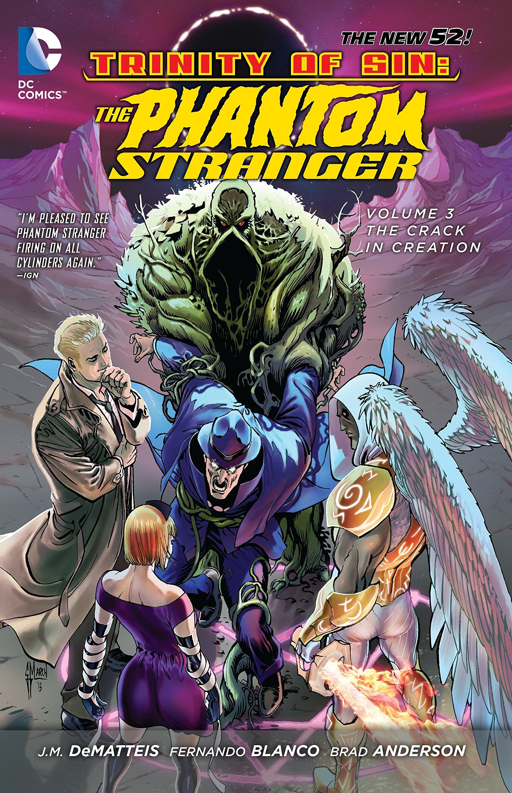 Trinity of Sin: The Phantom Stranger Vol. 3: The Crack in Creation (The New 52) (Trinity of Sin: Phantom Stranger: The New 52!) Manga