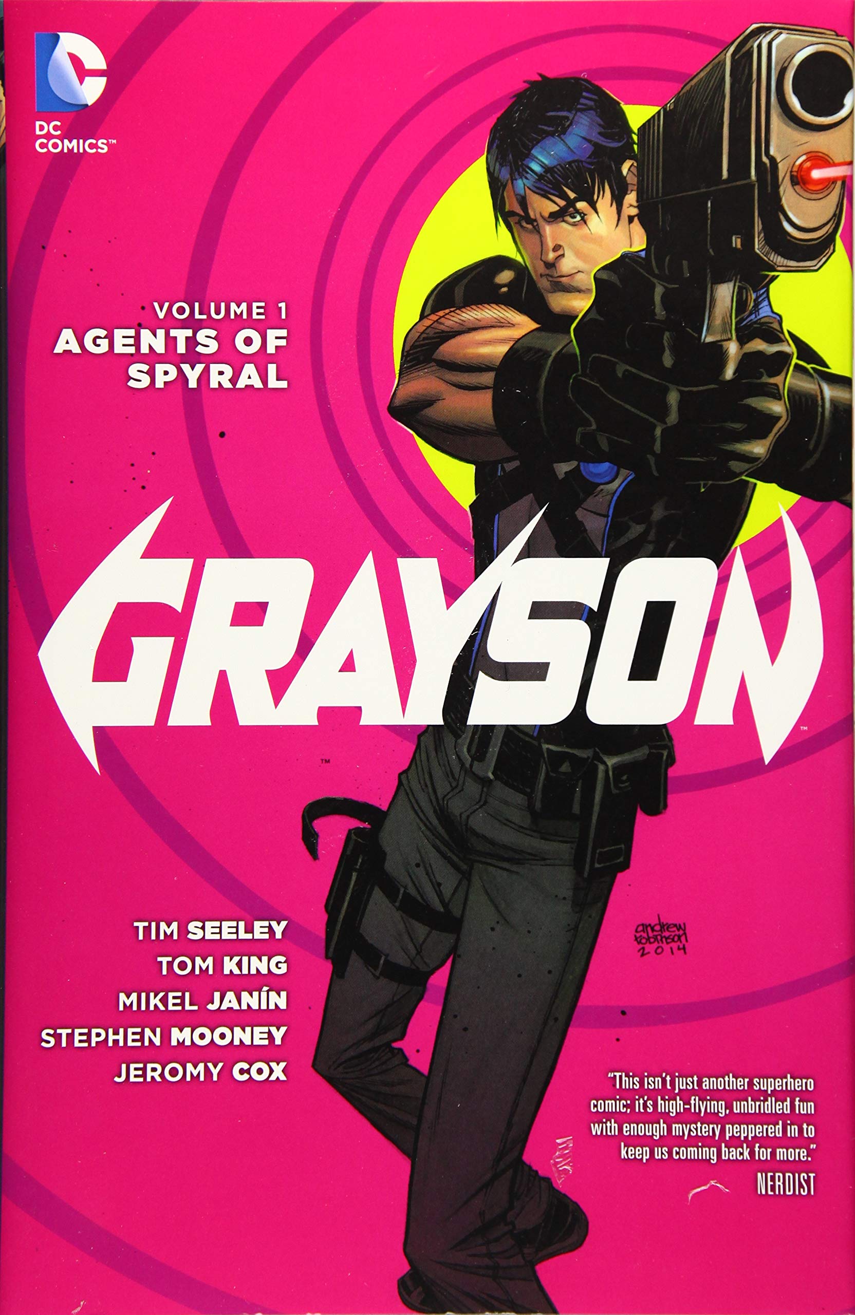 Grayson Volume 1: Agents of Spyral HC (The New 52) (Grayson, 1, Band 1) Manga