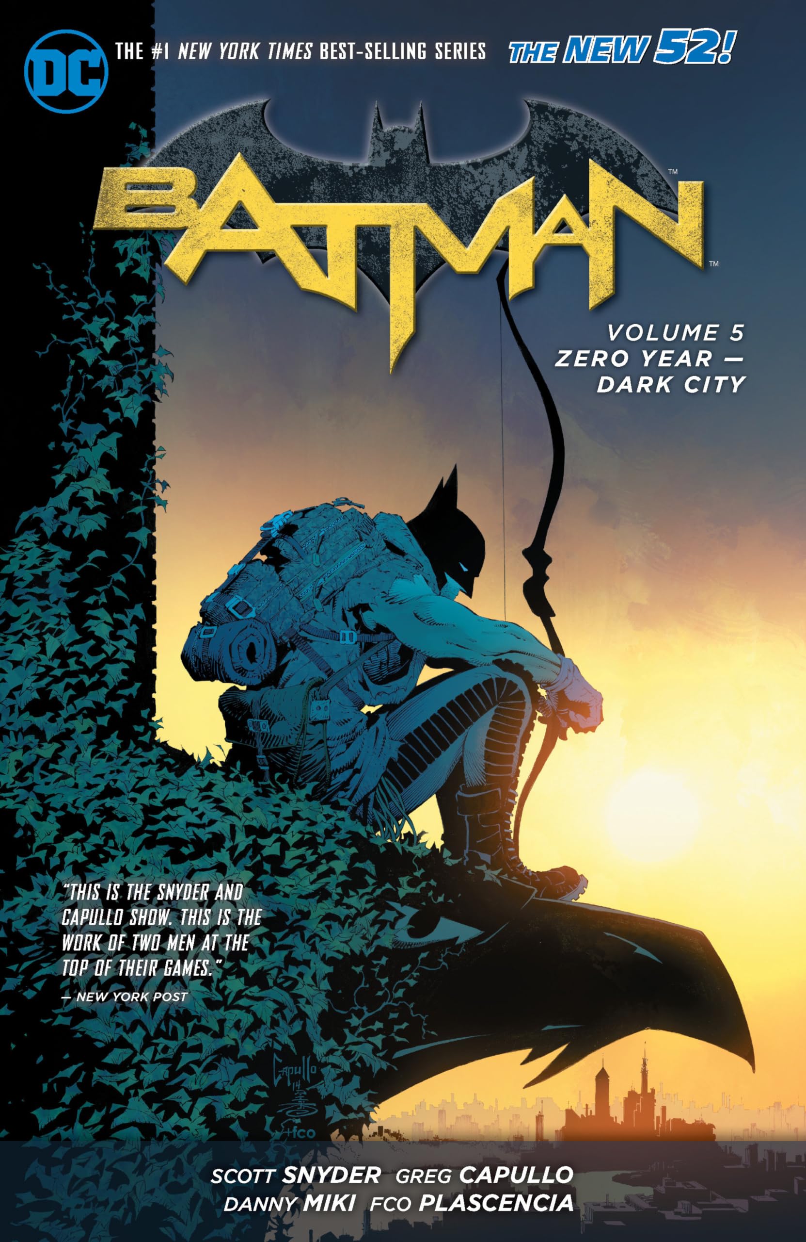 Batman Vol. 5: Zero Year - Dark City (The New 52) Manga