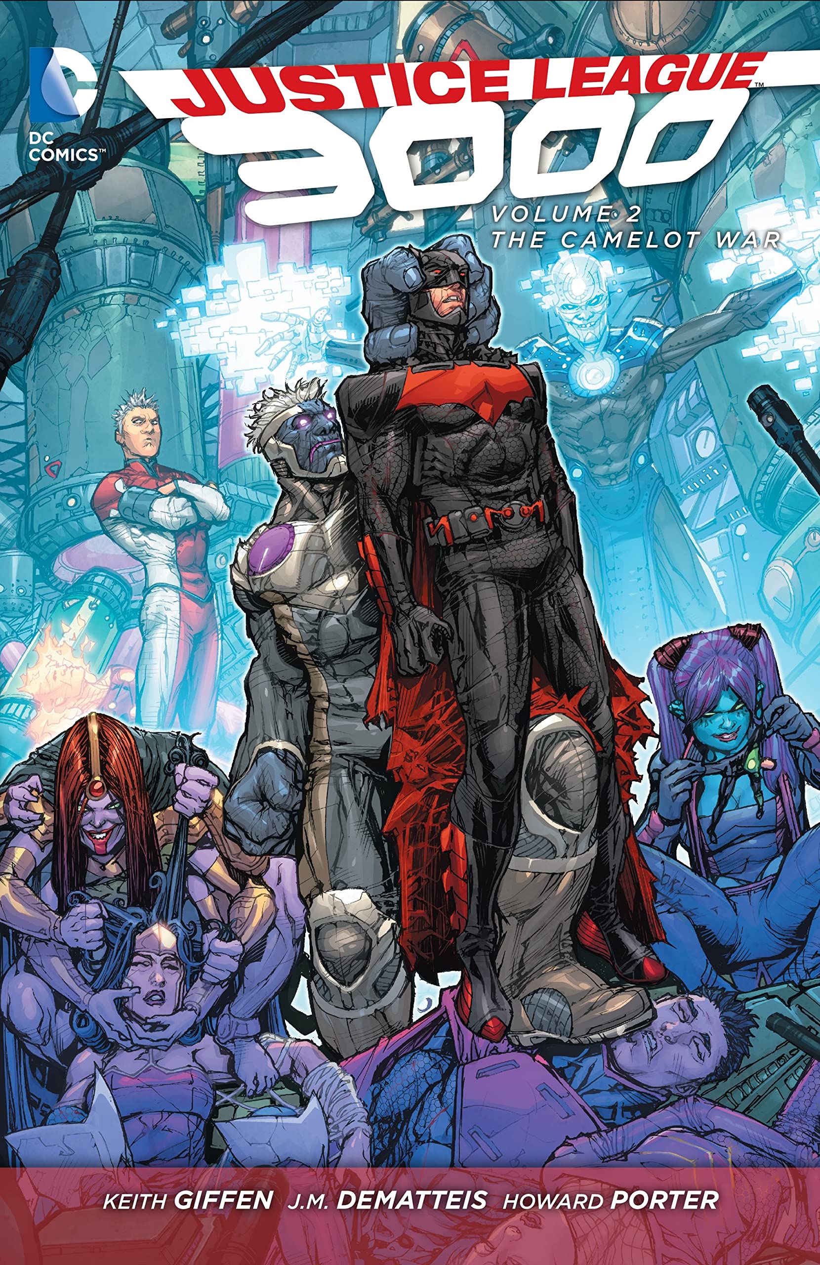 Justice League 3000: the New 52 2: The Camelot War Manga