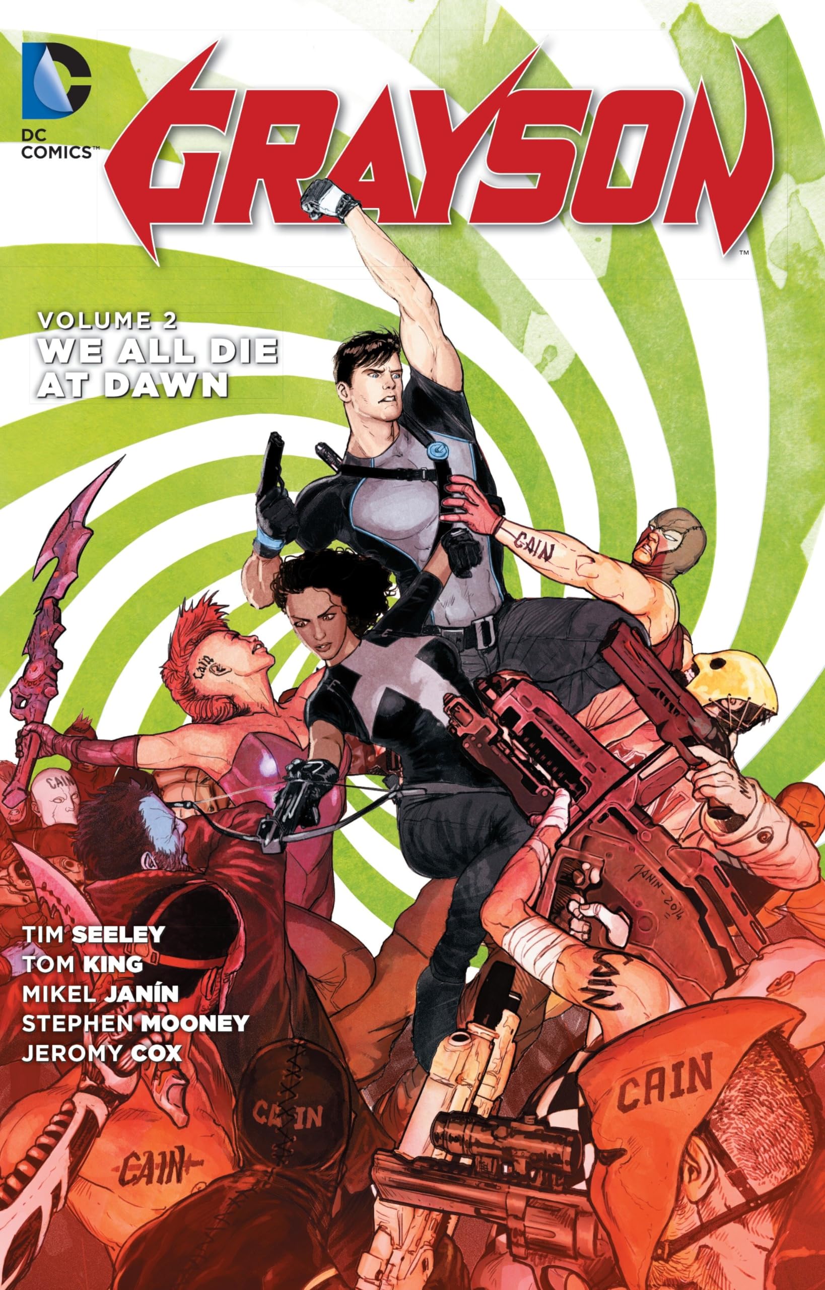 Grayson Vol. 2: We All Die At Dawn (The New 52) Manga