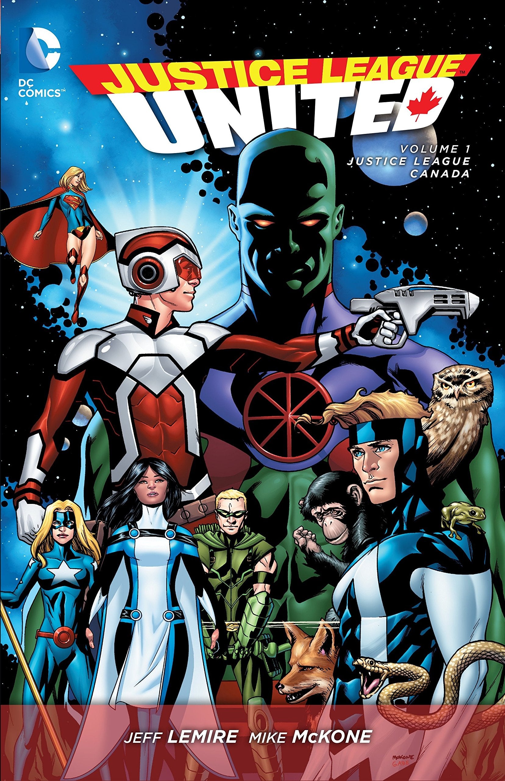 Justice League United Vol. 1: Justice League Canada (The New 52) Manga