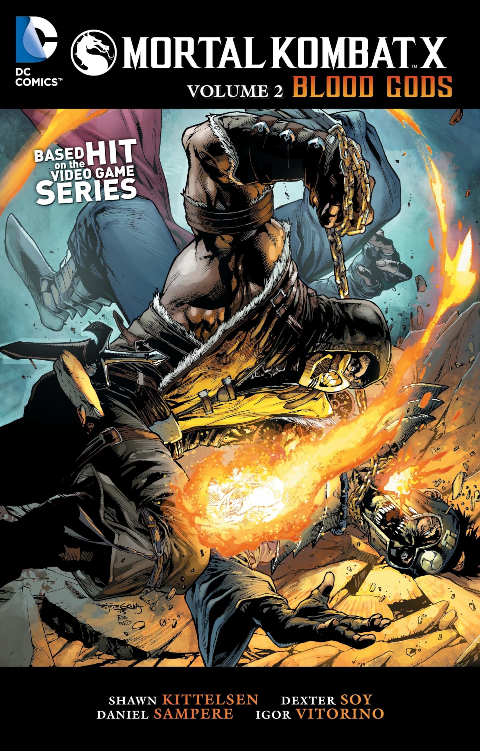 Mortal Kombat X Vol. 2: Blood Gods Manga