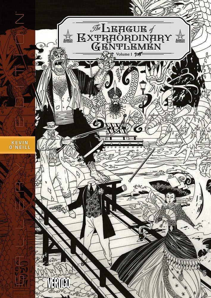LEAGUE OF EXTRAORDINARY GENTLEMEN GALLERY ED HC book