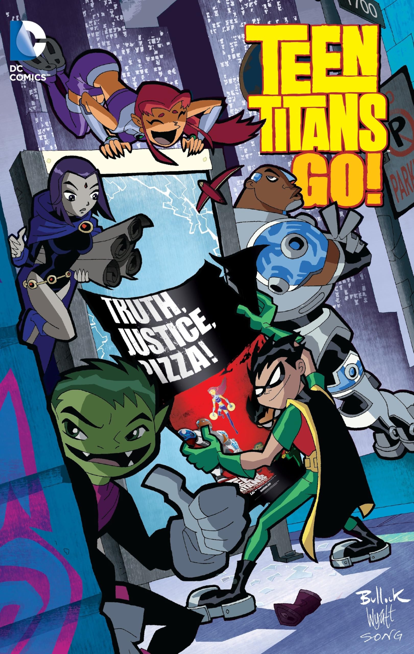 Teen Titans Go!: Truth, Justice, Pizza Manga