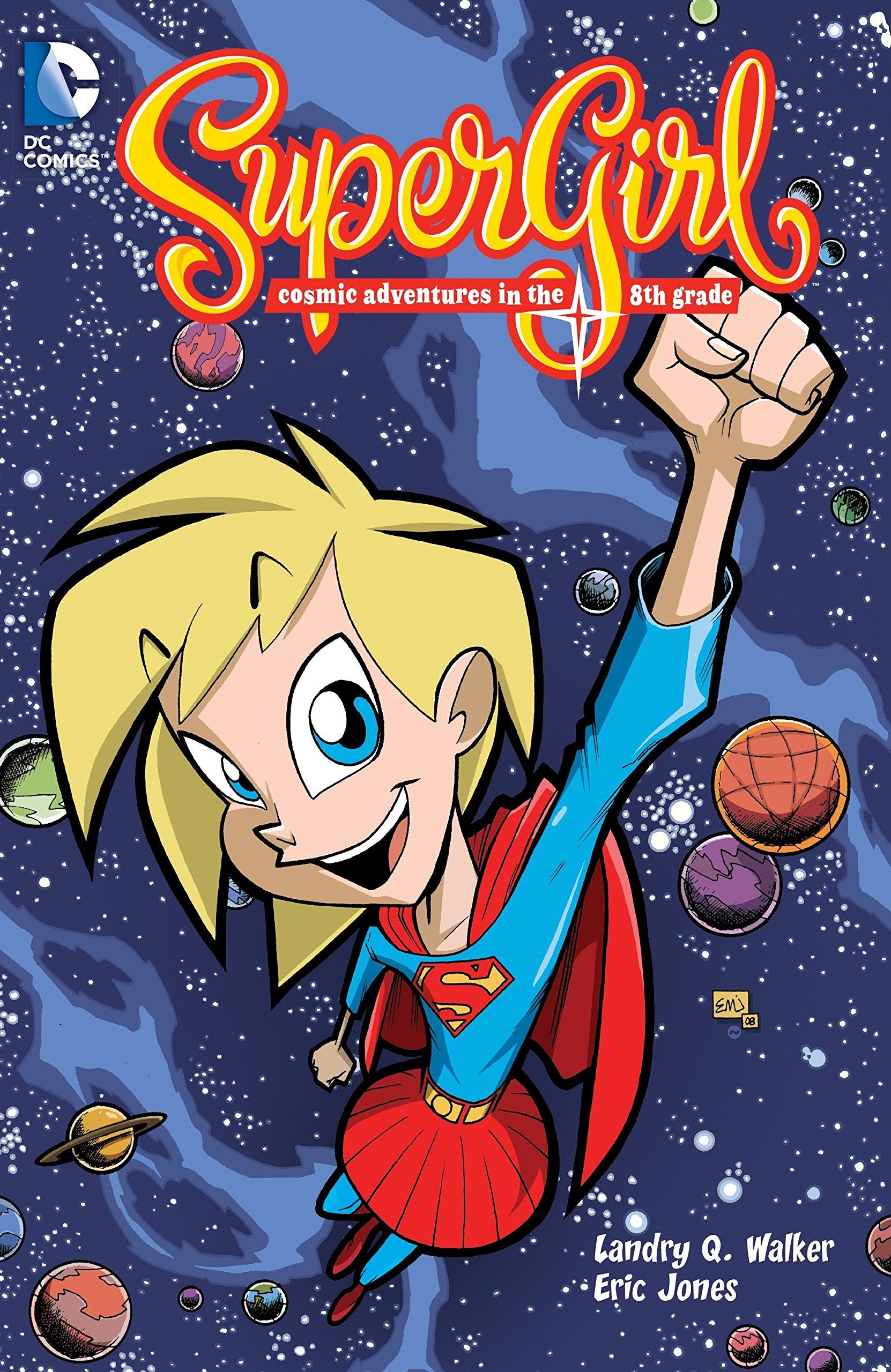 Supergirl: Cosmic Adventures of the 8th Grade Manga