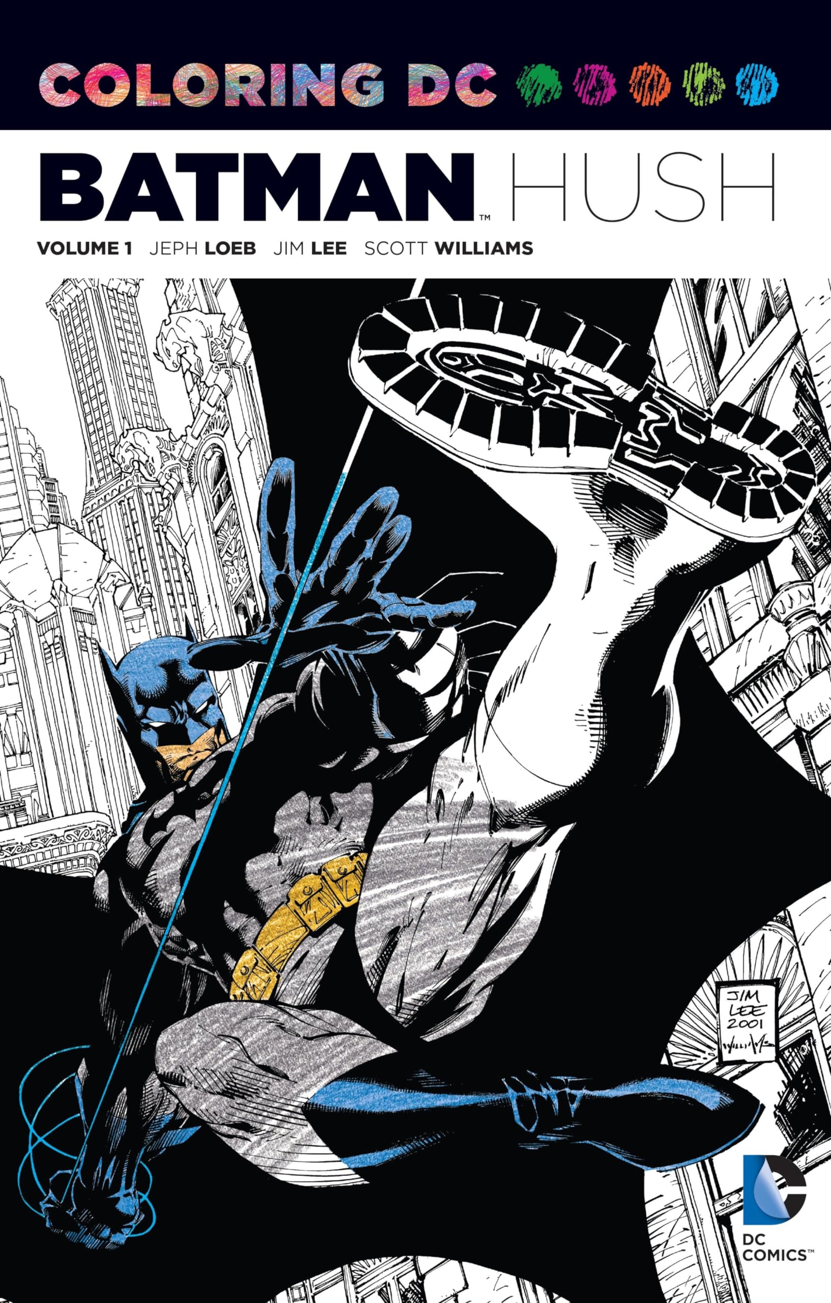 Coloring DC: Batman-Hush, Volume 1 Social Sciences