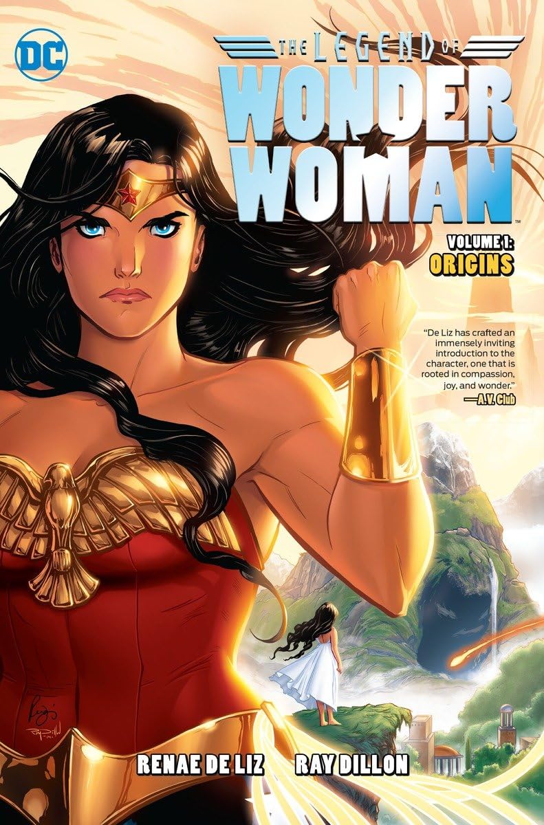 The Legend Of Wonder Woman Origins Manga