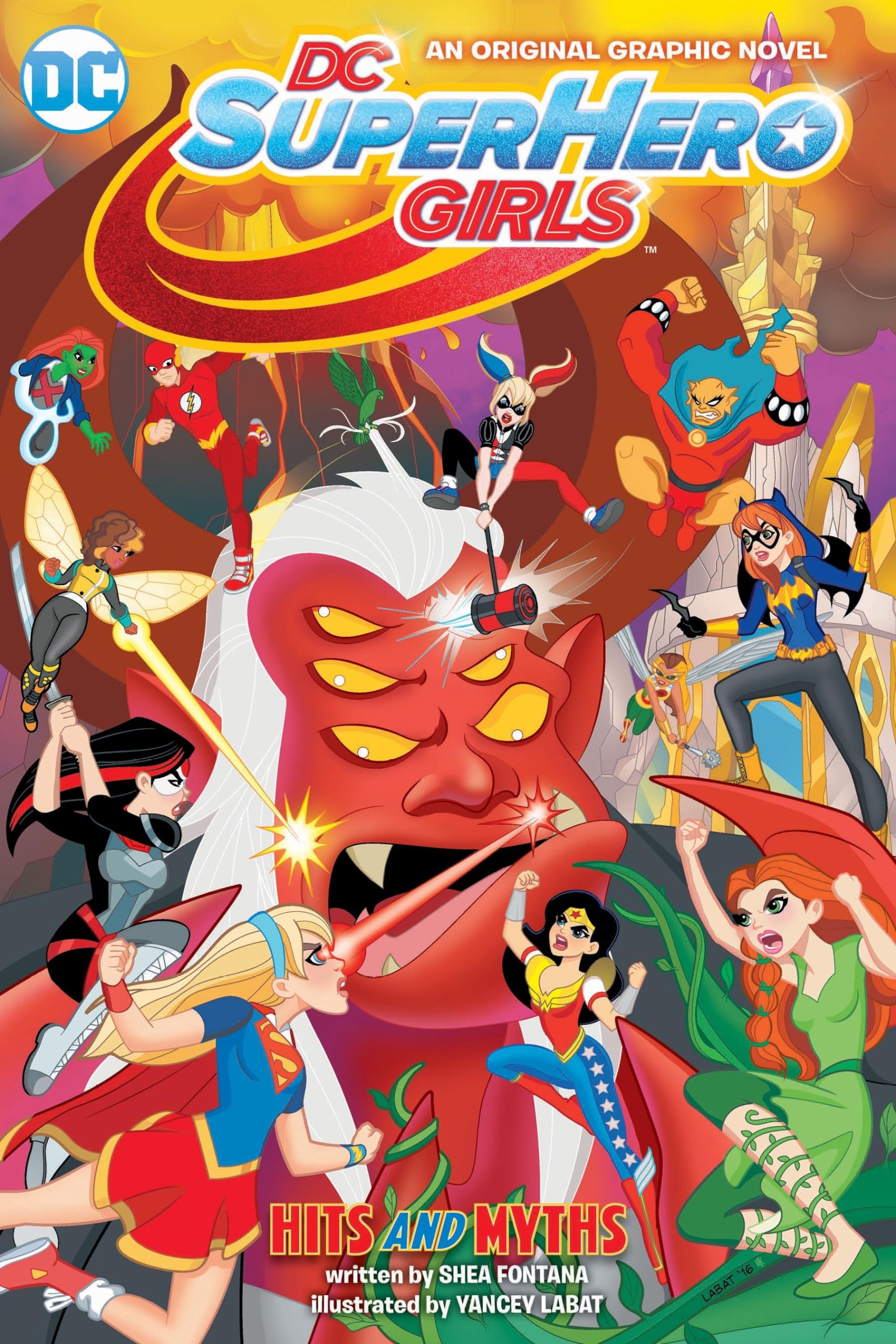 DC Super Hero Girls: Hits and Myths Manga