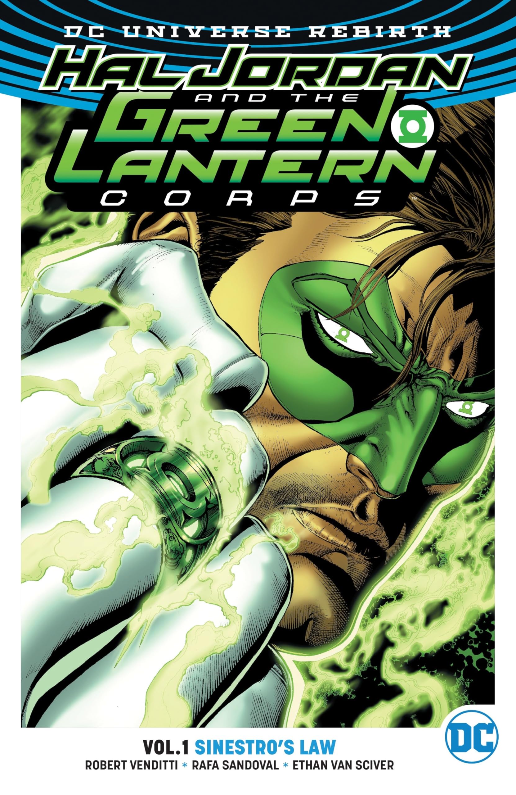 Hal Jordan and the Green Lantern Corps Vol. 1: Sinestro's Law (Rebirth) Manga