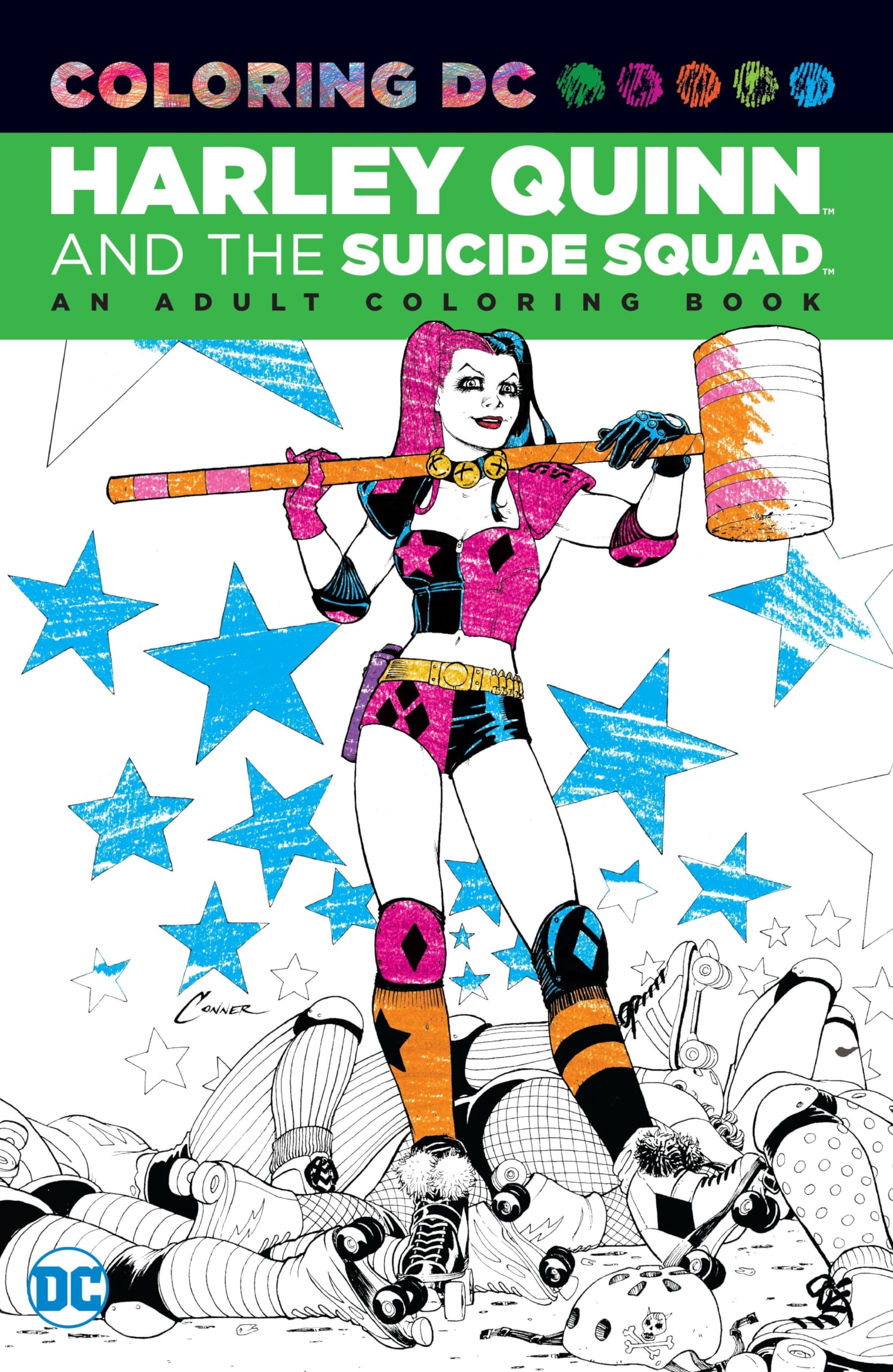 Harley Quinn & the Suicide Squad: An Adult Coloring Book (Coloring DC) Manga