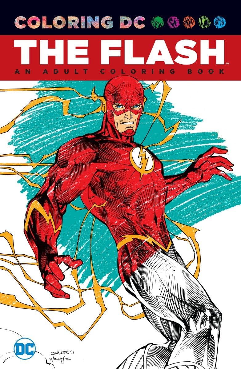 The Flash: An Adult Coloring Book (Coloring DC) Superheroes