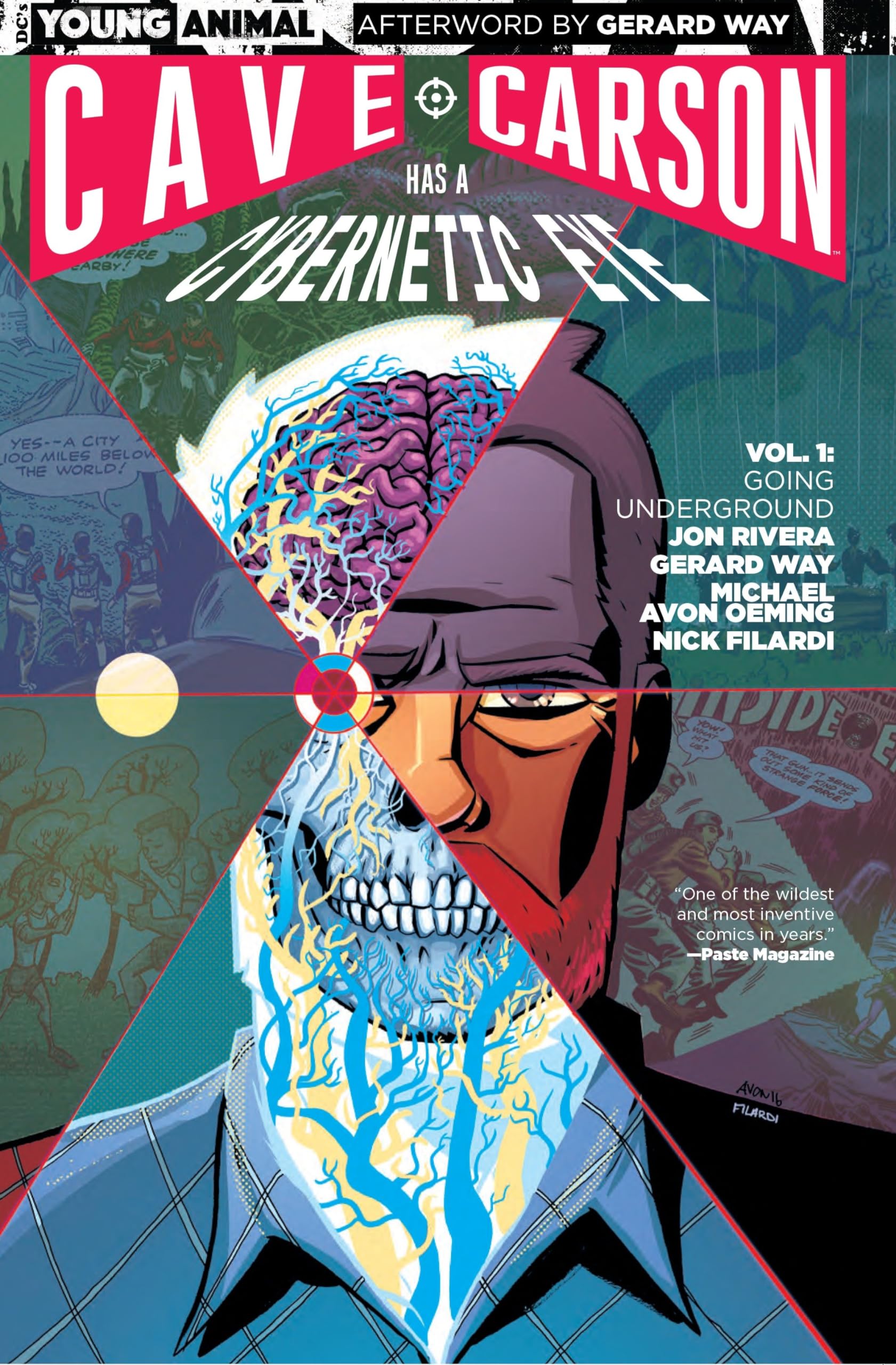 Cave Carson Has a Cybernetic Eye Vol. 1: Going Underground (Young Animal) Manga