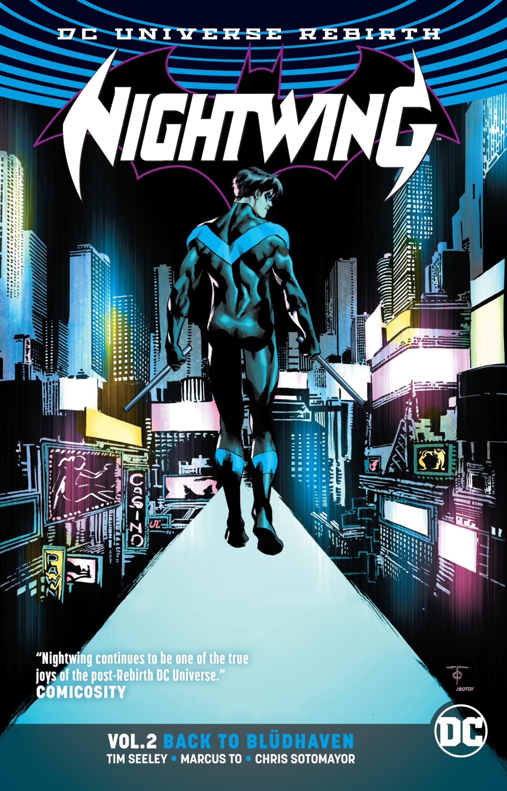 Nightwing Vol. 2: Back to Blüdhaven (Rebirth): Back to Bludhaven Manga